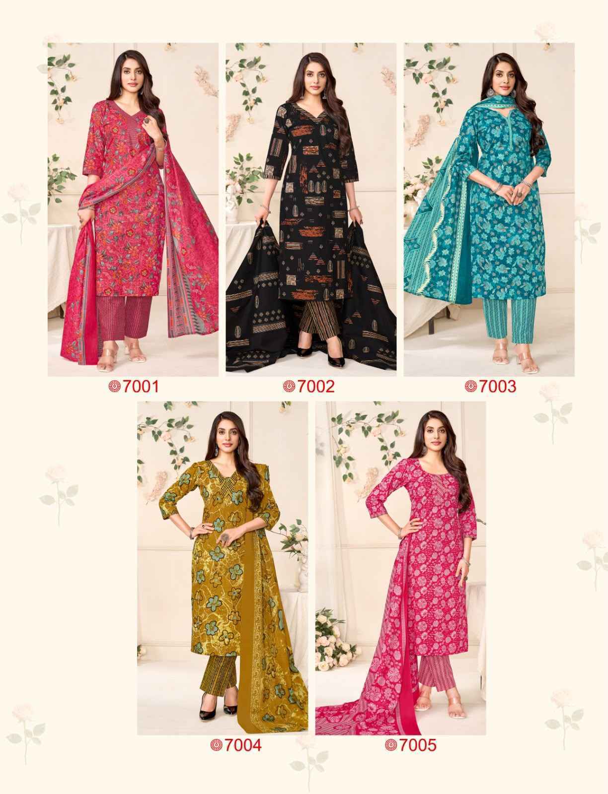 Balaji Trends Cotton Vol 7 Readymade Cotton Dress Collection ( 10 Pcs Catalog )