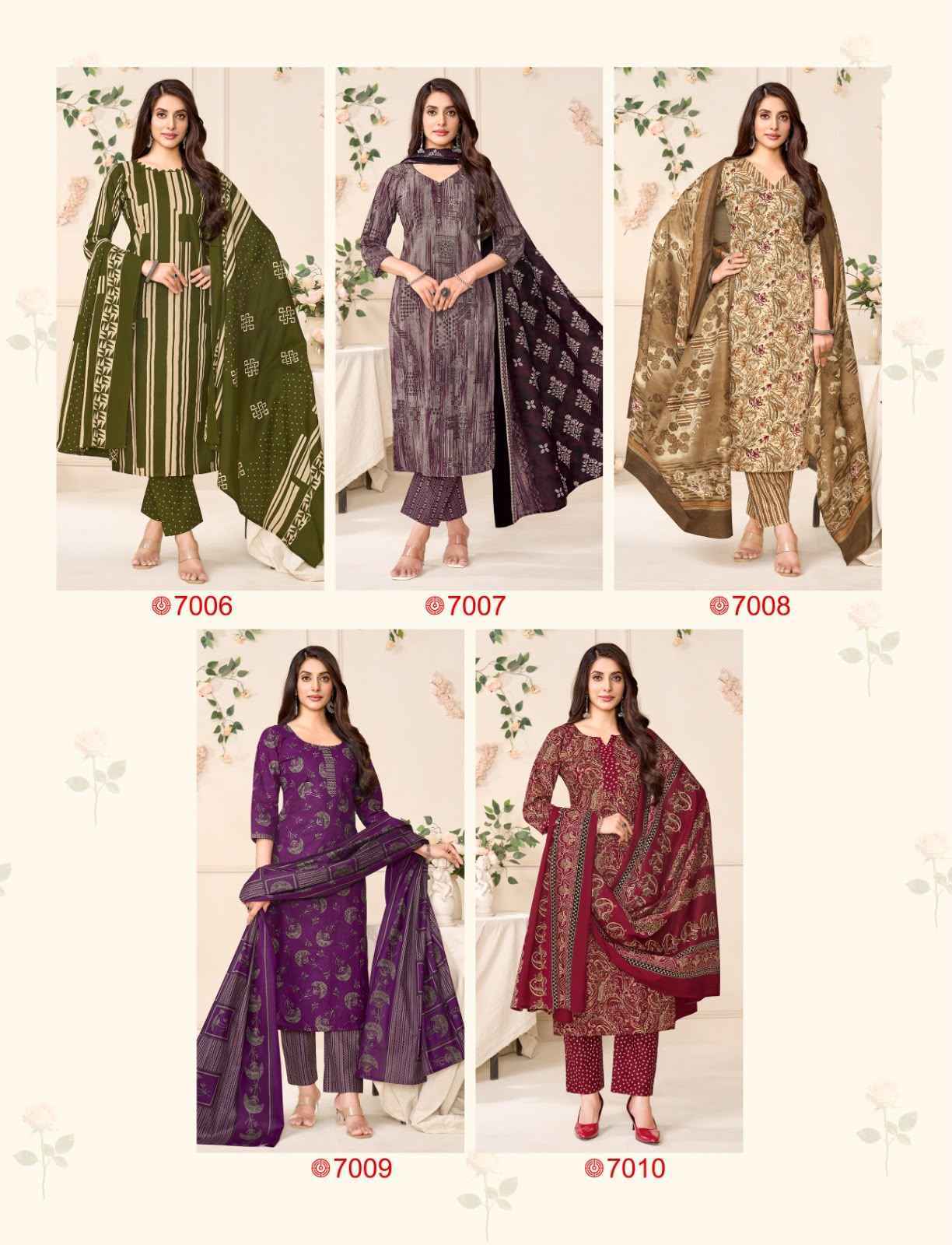Balaji Trends Cotton Vol 7 Readymade Cotton Dress Collection ( 10 Pcs Catalog )
