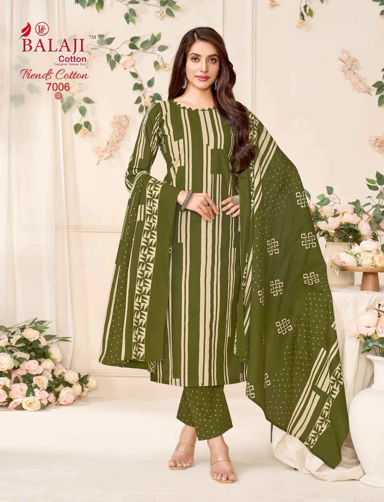Balaji Trends Cotton Vol 7 Readymade Cotton Dress Collection ( 10 Pcs Catalog )