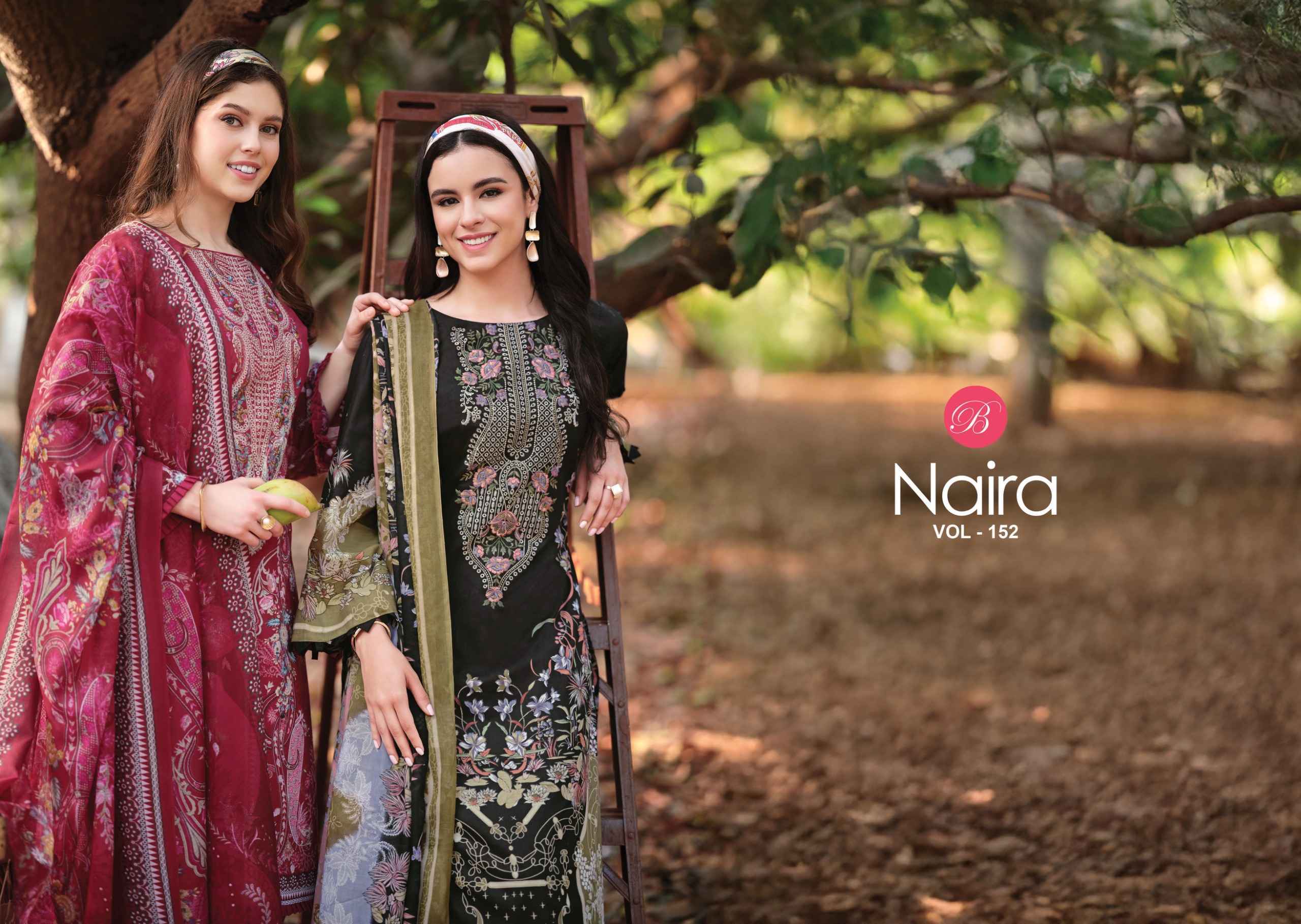 Belliza Naira Vol 152 Cotton Dress Material Wholesale Price ( 8 Pcs Catalogue )
