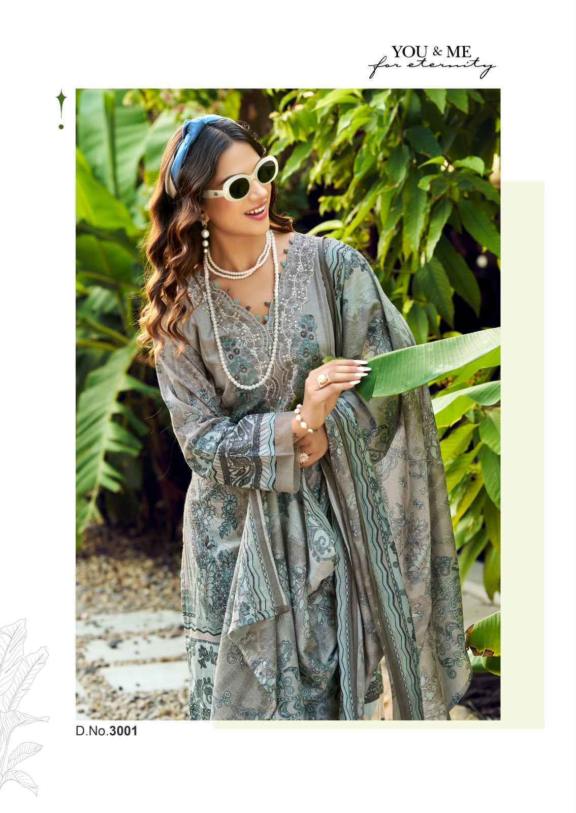 Cosmos Jazmin Vol 3 Lawn Cotton Dress Material _ Wholesale Factory Rate ( 6 Pcs Catalog )