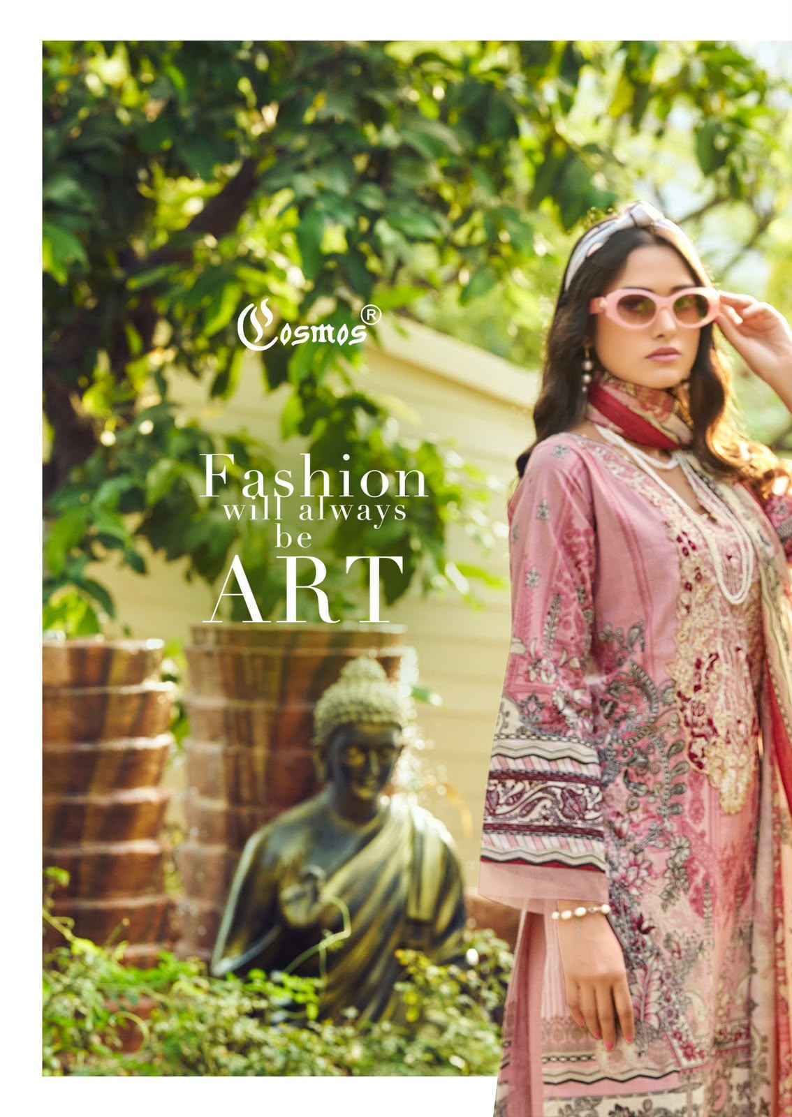 Cosmos Jazmin Vol 3 Lawn Cotton Dress Material _ Wholesale Factory Rate ( 6 Pcs Catalog )