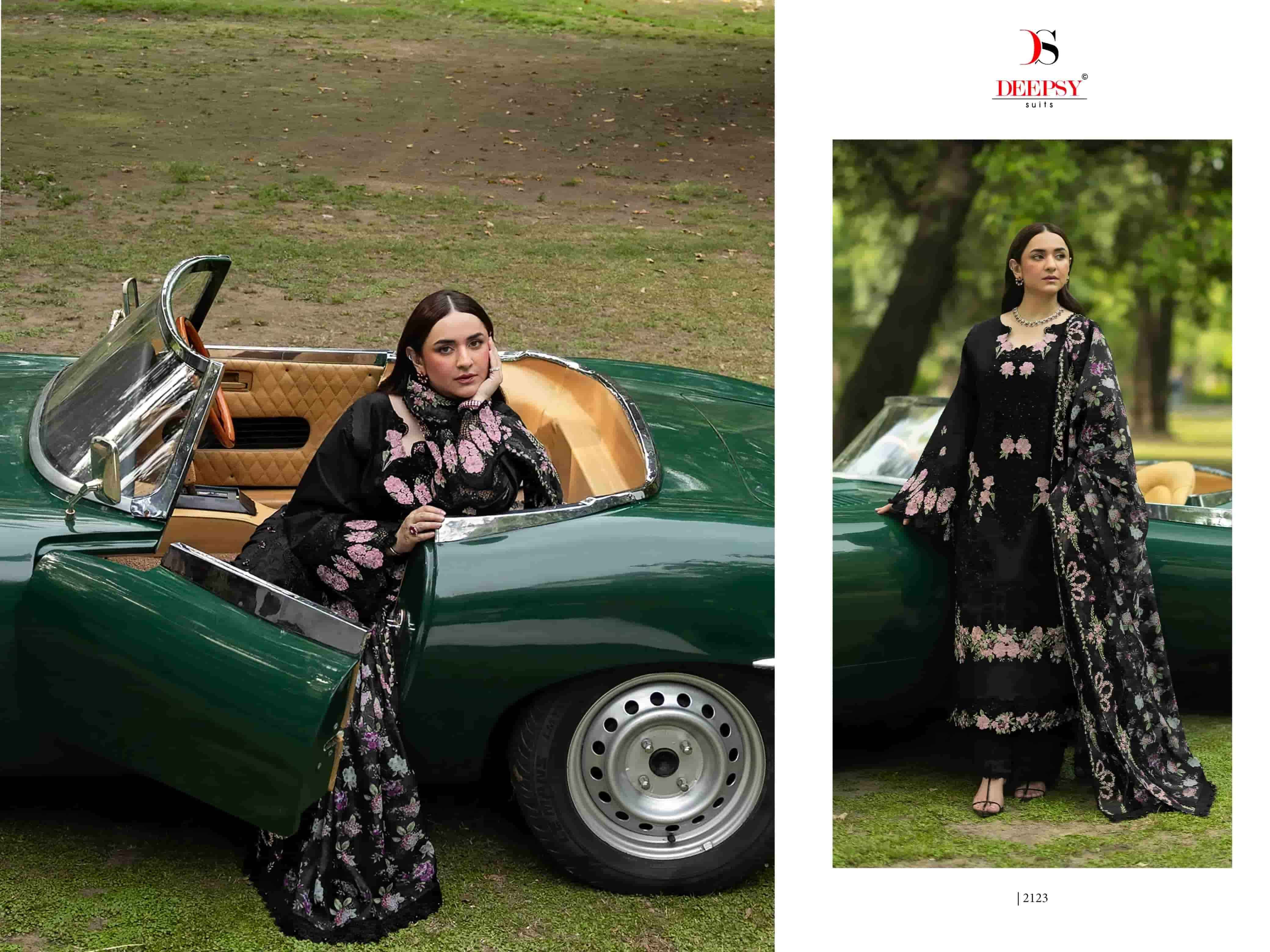 Deepsy Elaf Premium Vol 8 Pakistani Cotton Dress Material _ Wholesale Factory Rate ( 6 Pcs Catalog )