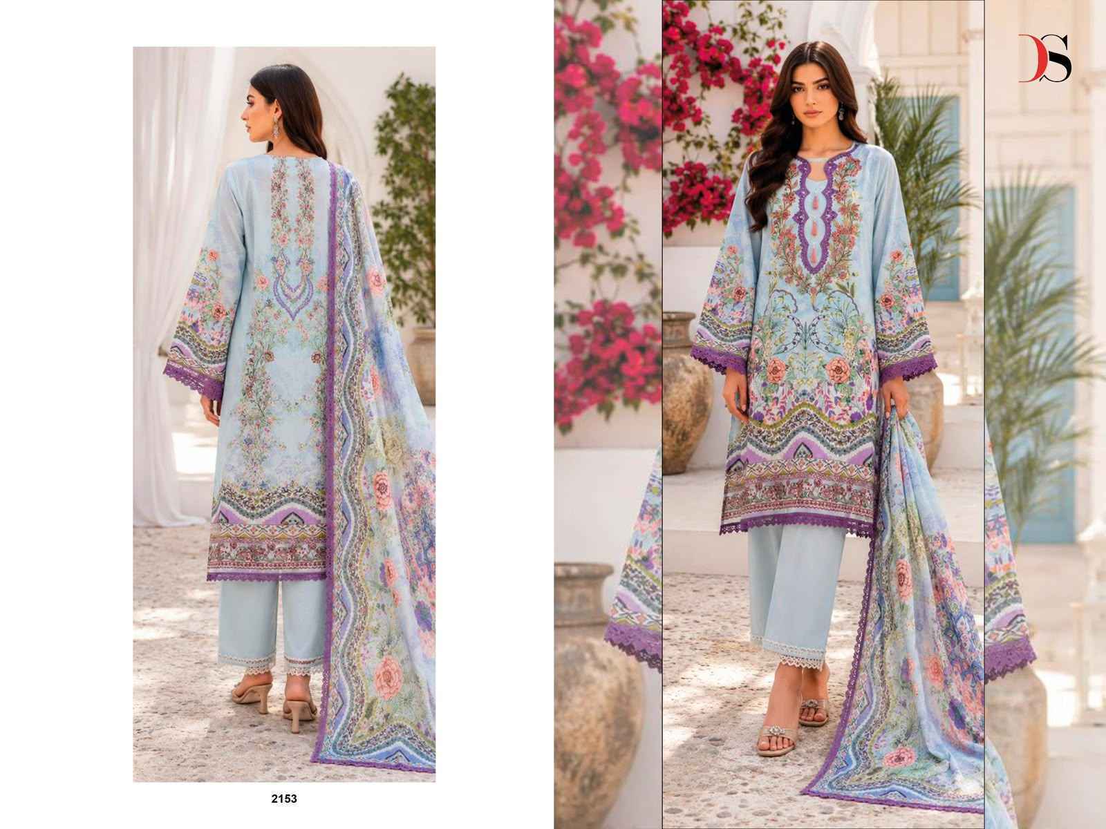 Deepsy Jade Bliss Lawn Vol 6 Cotton Dress Material Pakistani Suits Wholesale ( 8 Pcs Catalog )