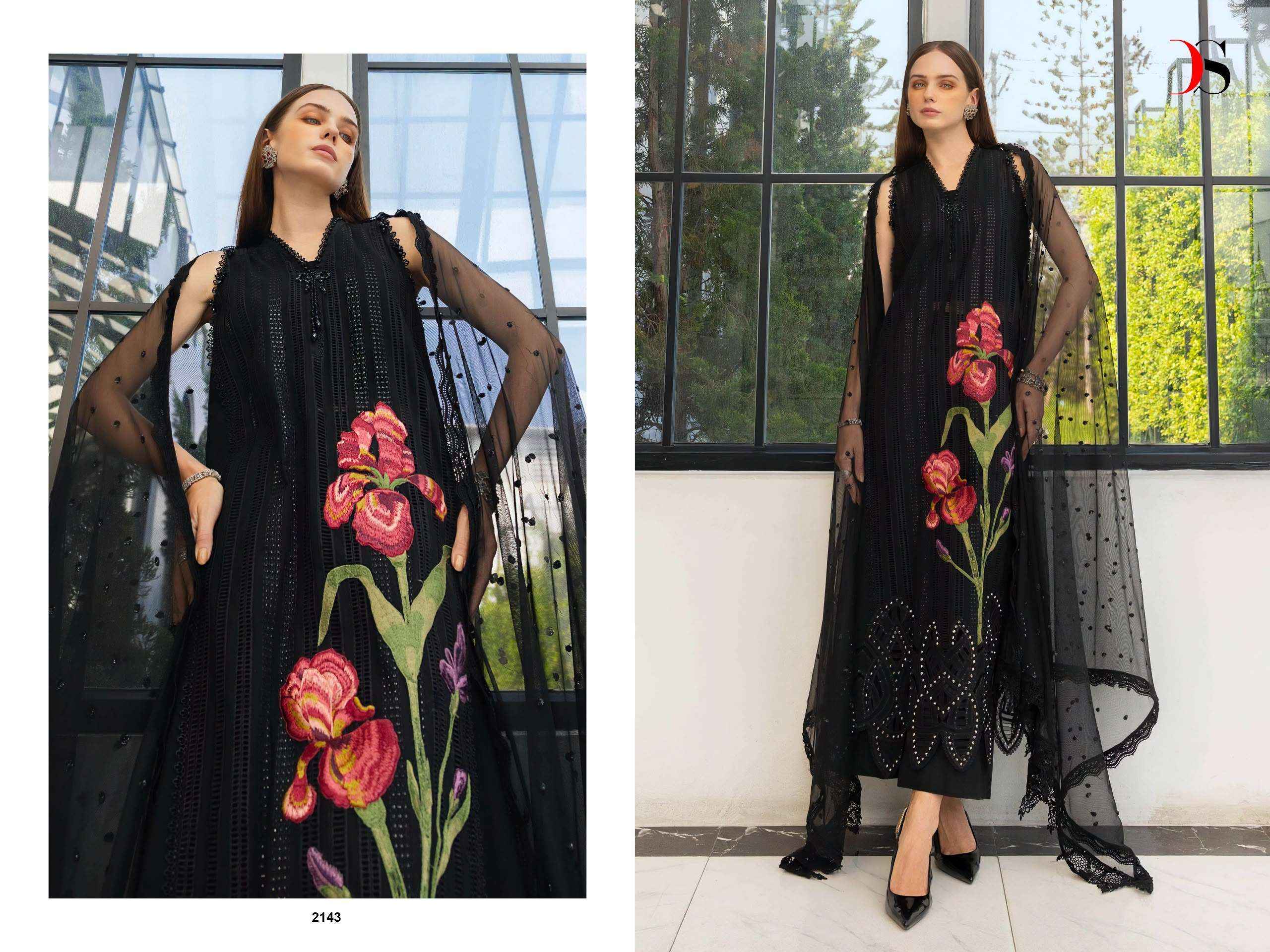 Deepsy Maria B Embroidered Vol 6 Cotton Pakistani suits Wholesale Surat ( 4 pcs Catalogue )