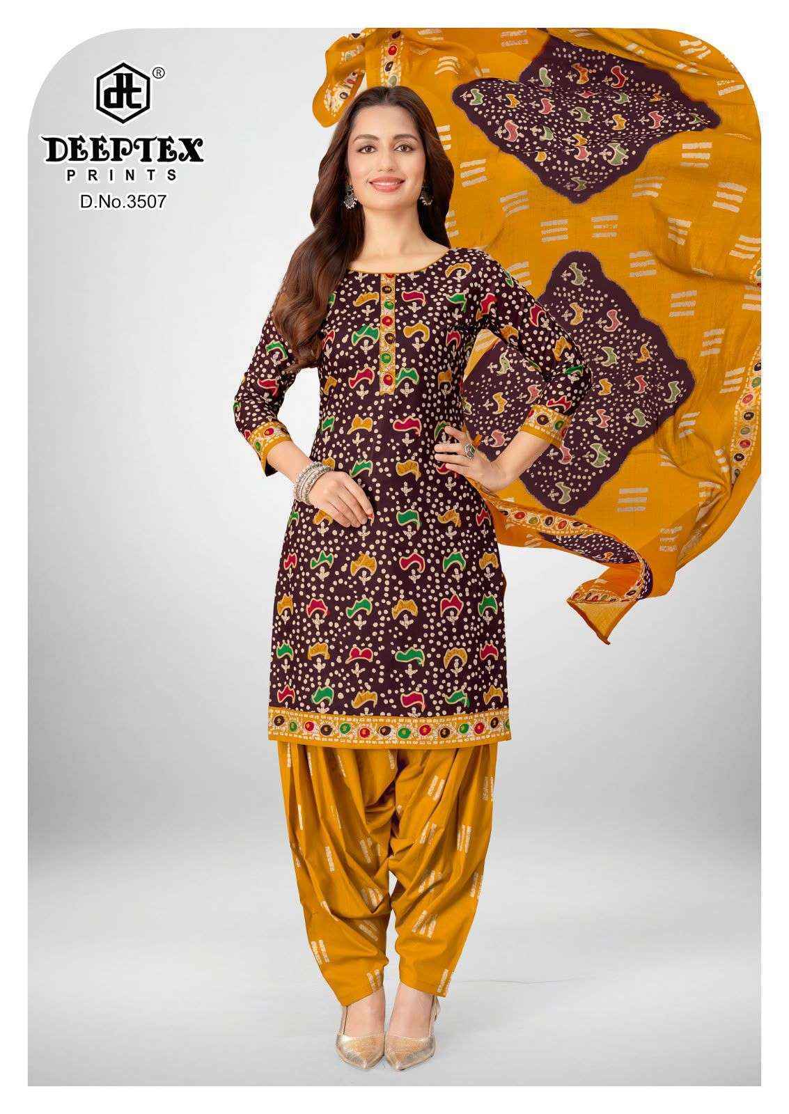Deeptex Batik Plus Vol 35 Cotton Dress Material _ Wholesale Factory Rate ( 10 Pcs Catalog )