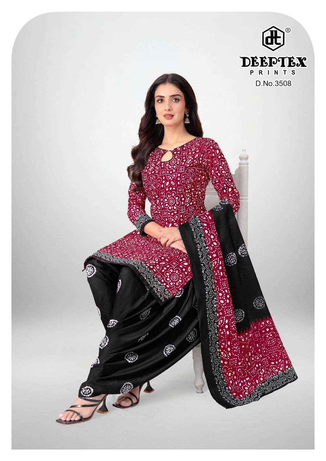 Deeptex Batik Plus Vol 35 Cotton Dress Material _ Wholesale Factory Rate ( 10 Pcs Catalog )