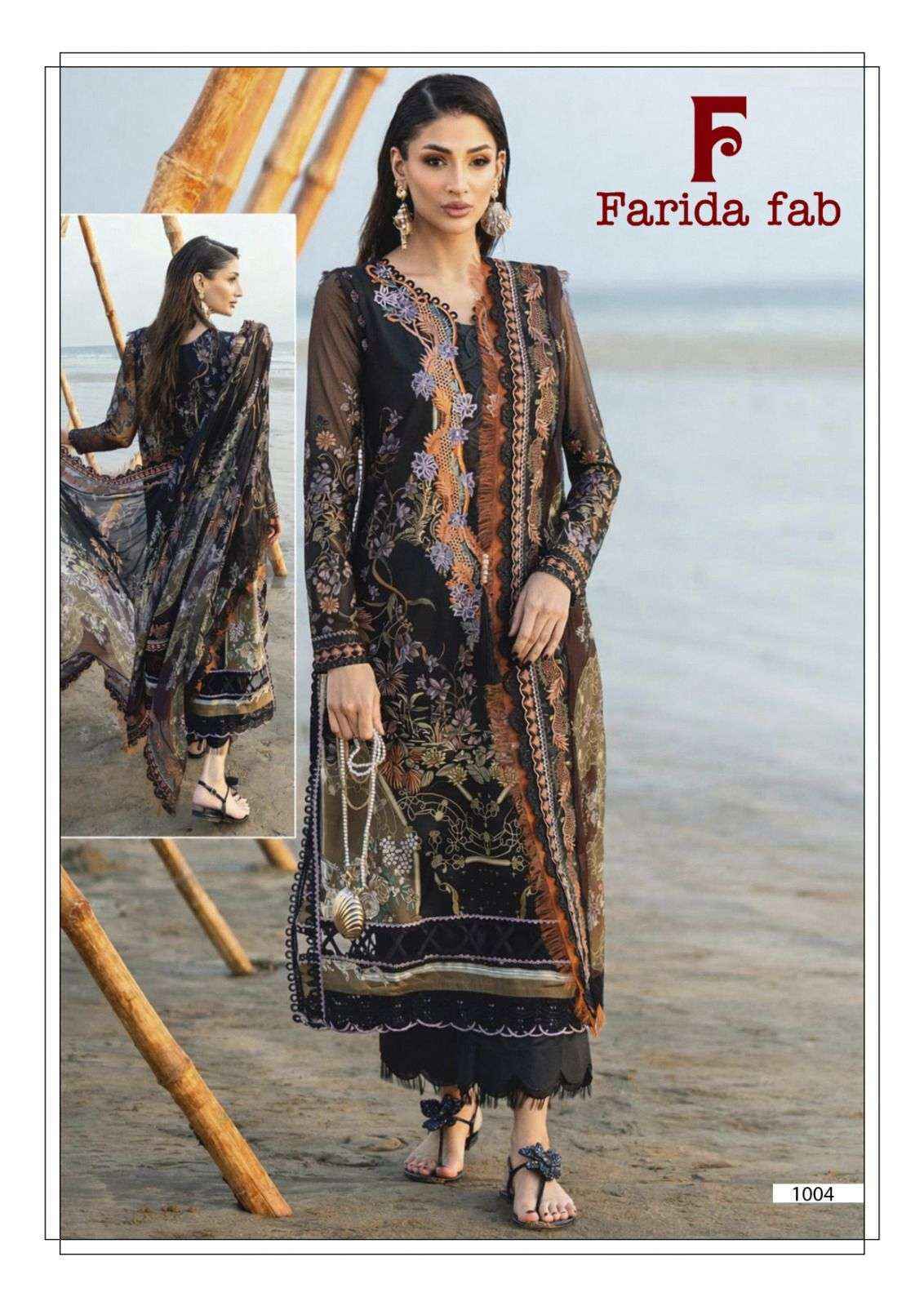 Farida Fab Charizma Cotton Readymade Dress Wholesale Textile Surat ( 6 pcs Catalogue )