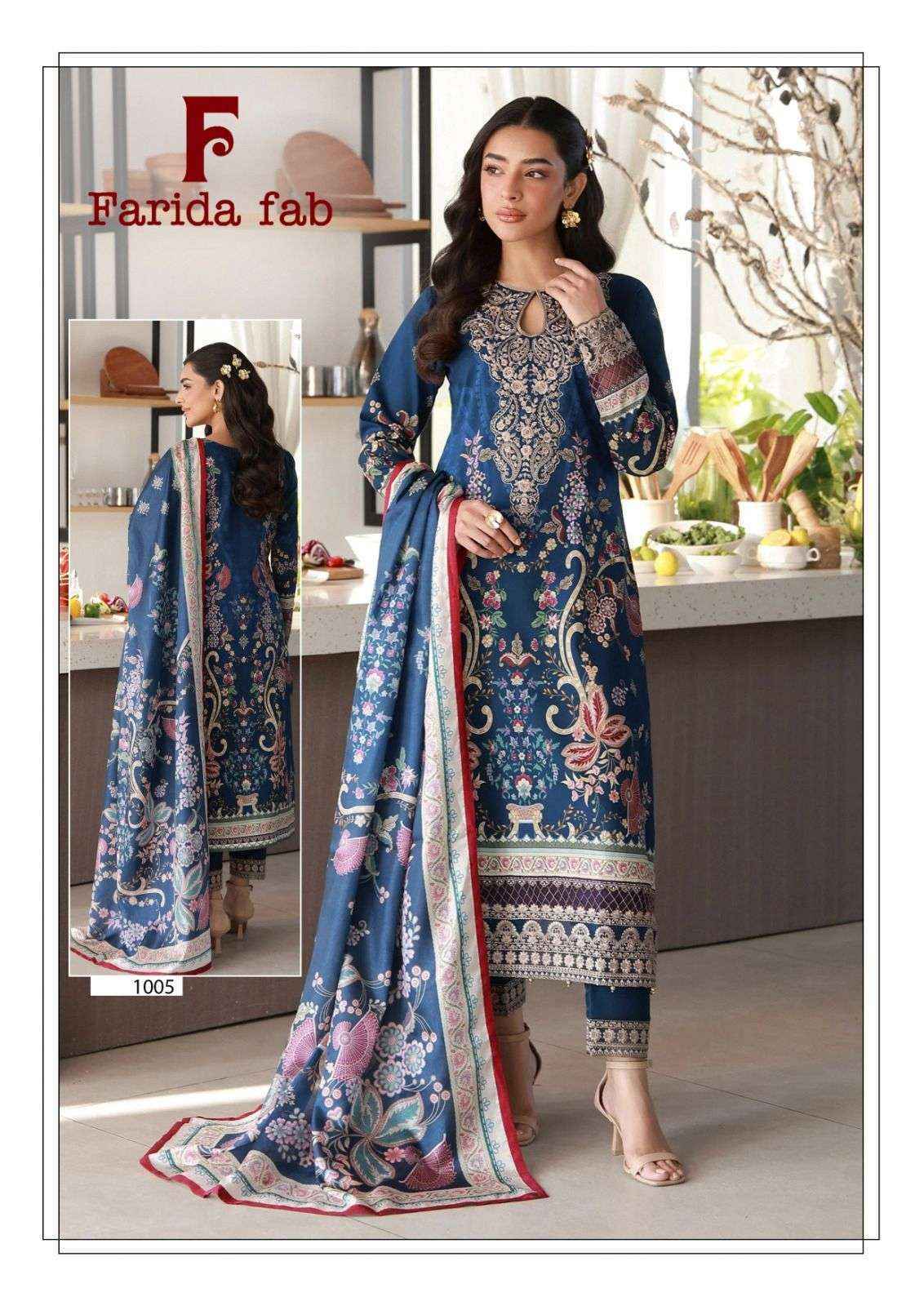 Farida Fab Charizma Cotton Readymade Dress Wholesale Textile Surat ( 6 pcs Catalogue )