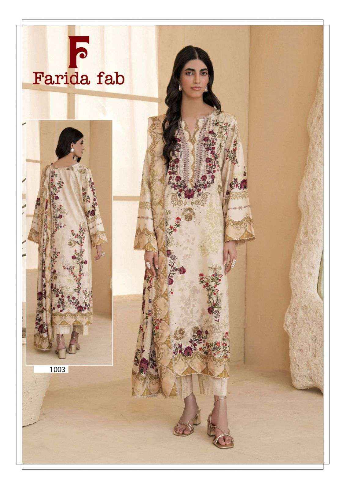 Farida Fab Charizma Cotton Readymade Dress Wholesale Textile Surat ( 6 pcs Catalogue )