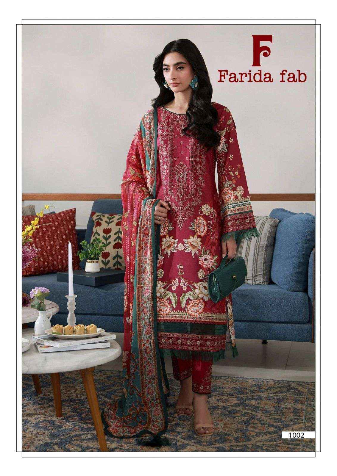 Farida Fab Charizma Cotton Readymade Dress Wholesale Textile Surat ( 6 pcs Catalogue )