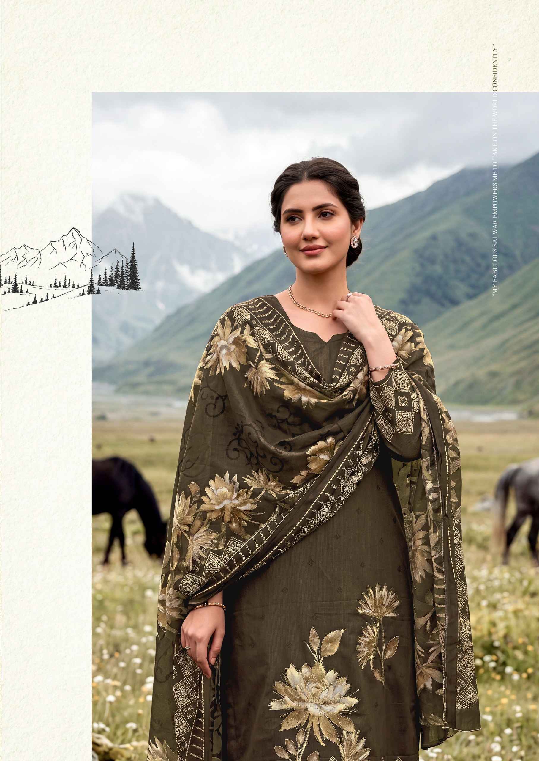 Harshit Fashion Zarmina Zam Dress Material _ Wholesale Factory Rate ( 6 Pcs Catalog )