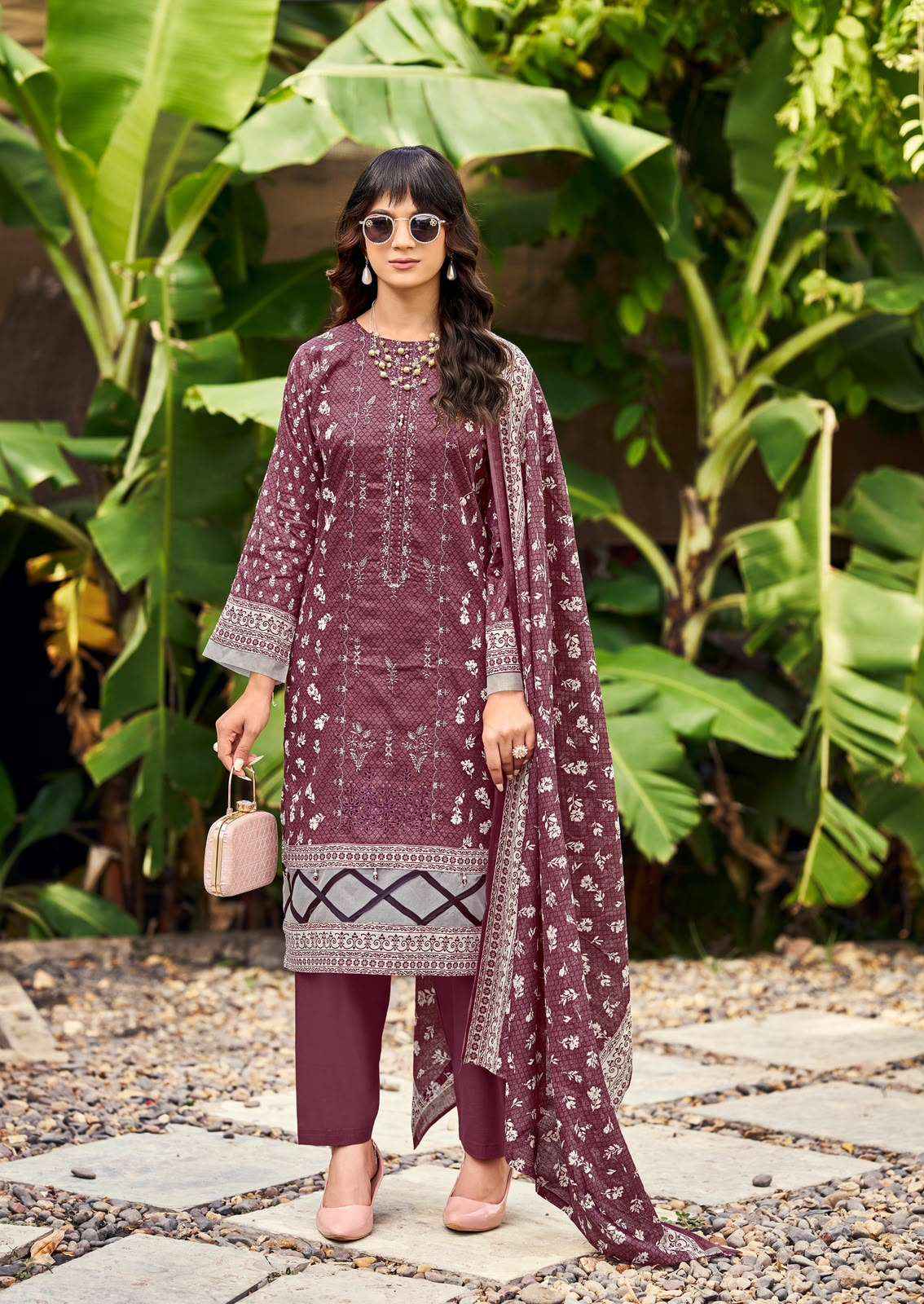 Ishaal Embroidered Vol 21 Lawn Cotton Dress Material Wholesale Surat ( 10 pcs Catalogue )
