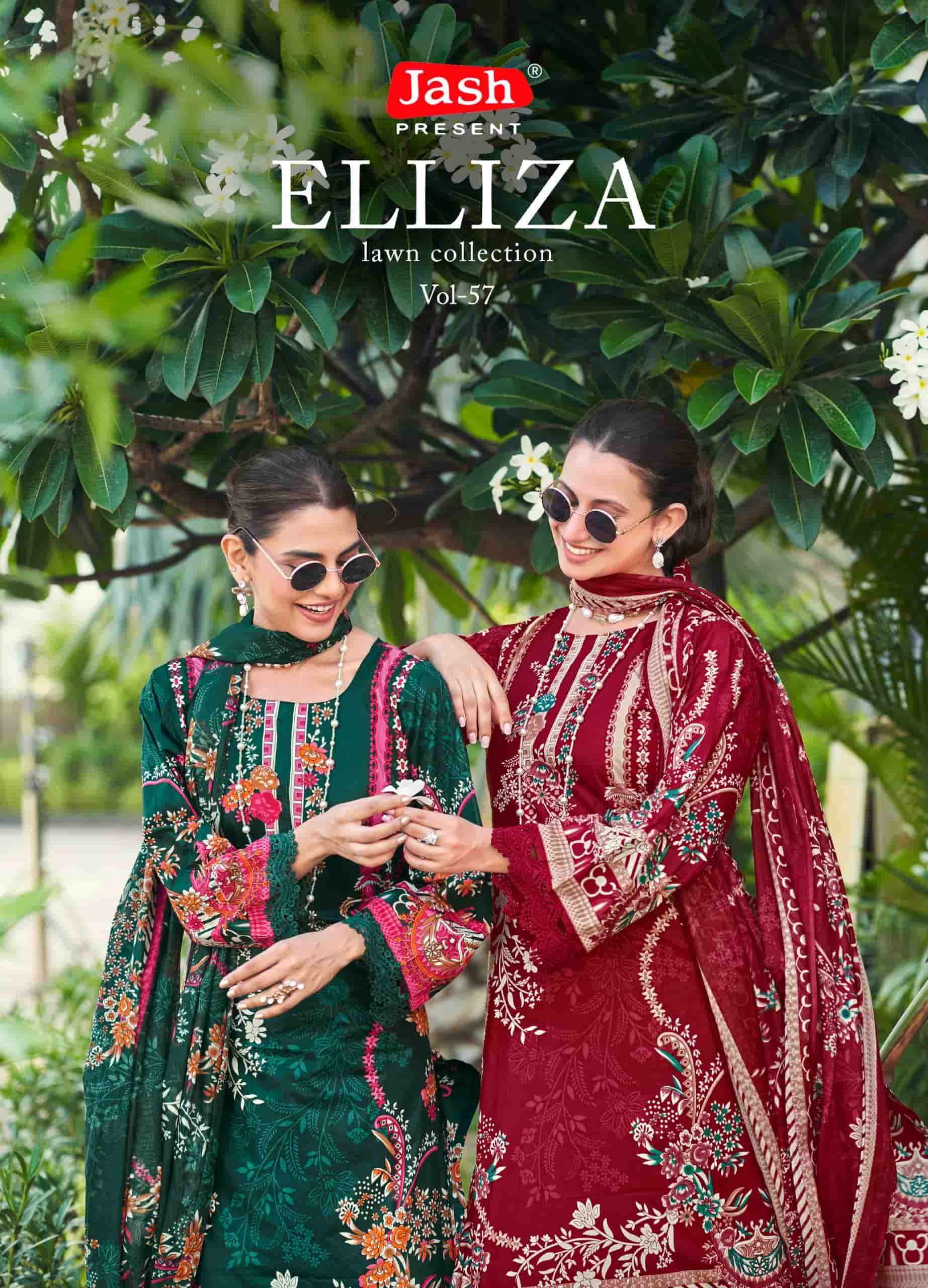 Jash Elliza Vol 57 Unstitch Cotton Dress Material Wholesale price ( 10 Pcs Catalogue )