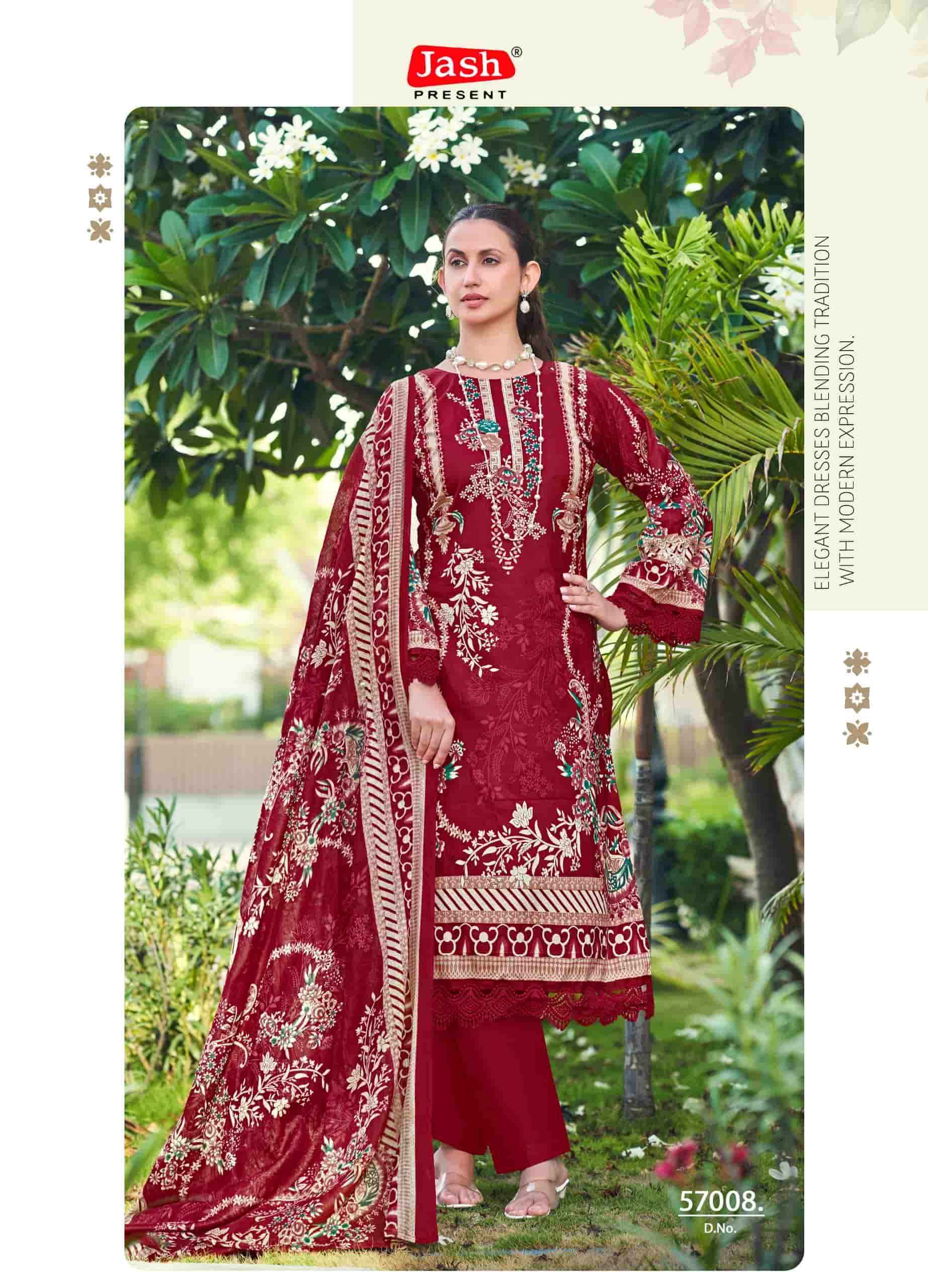 Jash Elliza Vol 57 Unstitch Cotton Dress Material Wholesale price ( 10 Pcs Catalogue )