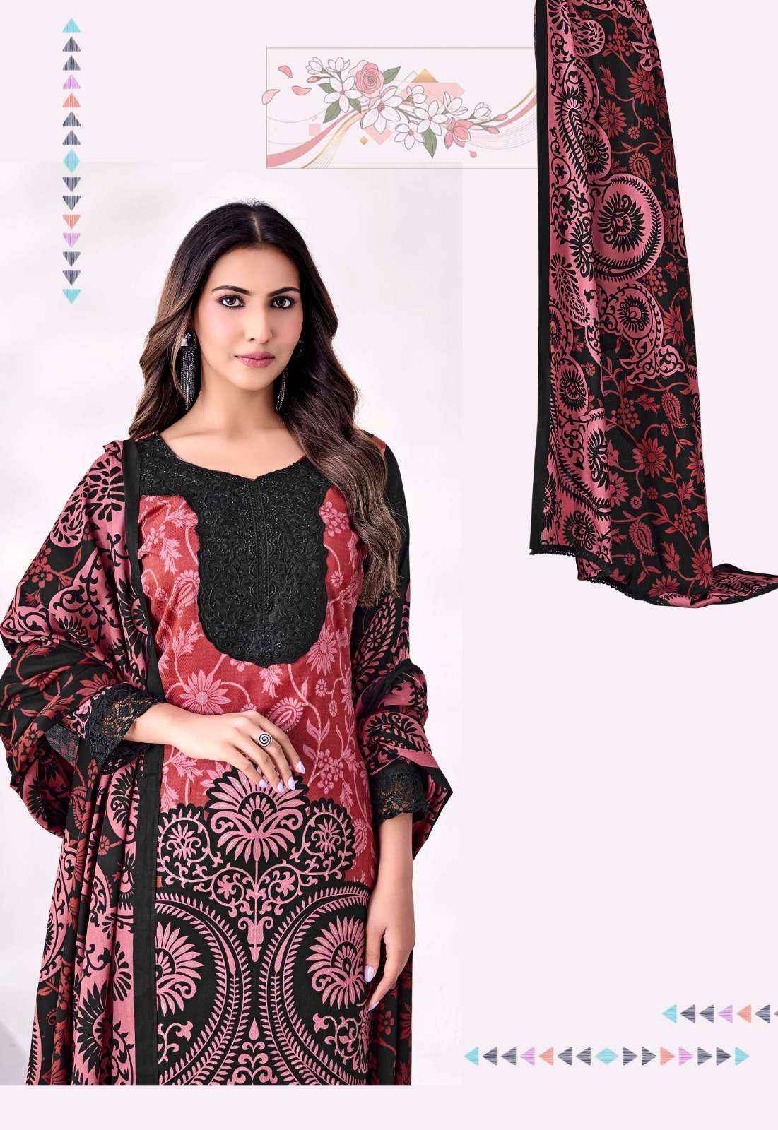 Jt Taniya Vol 3 Premium Rayon Dress Material Wholesale Catalogue ( 5 Pcs Catalogue )