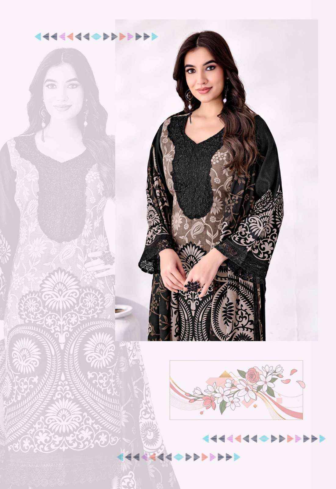 Jt Taniya Vol 3 Premium Rayon Dress Material Wholesale Catalogue ( 5 Pcs Catalogue )