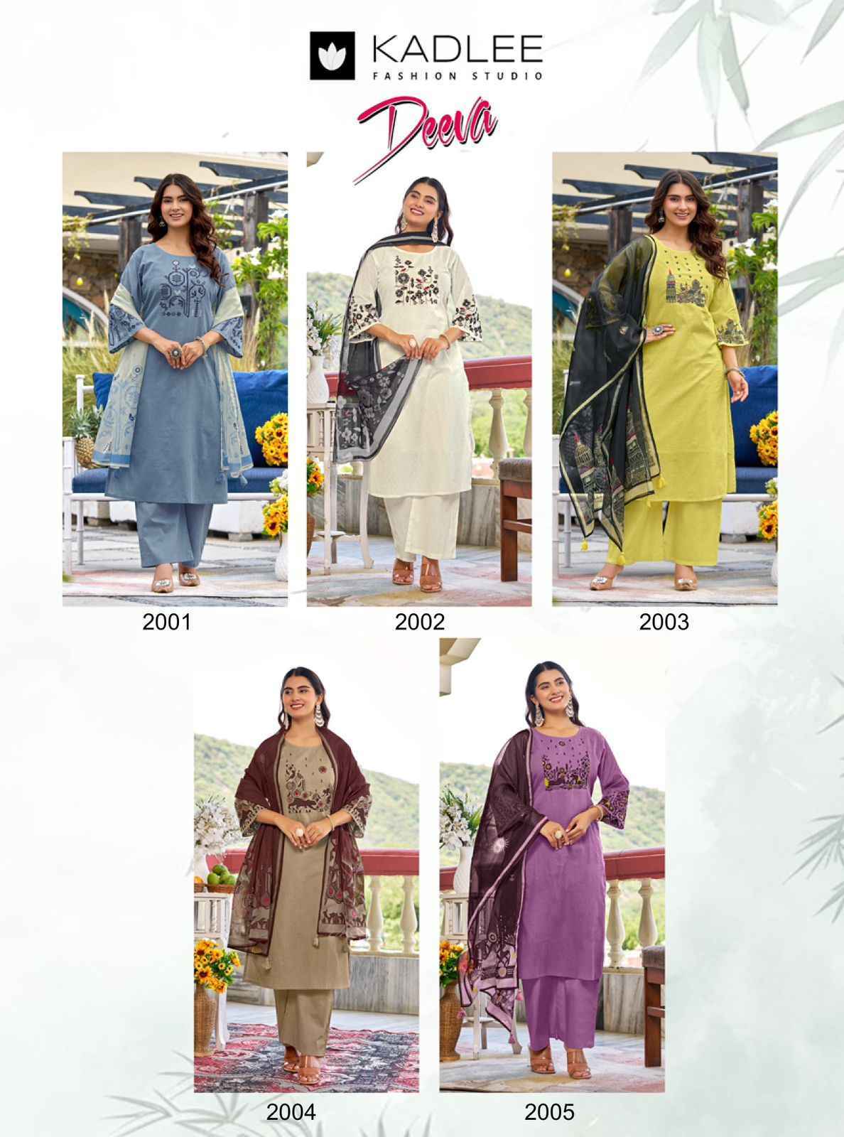 Kadlee Deeva Sali Cotton Kurti Combo Collection _ Wholesale Factory Rate ( 5 Pcs Catalog )