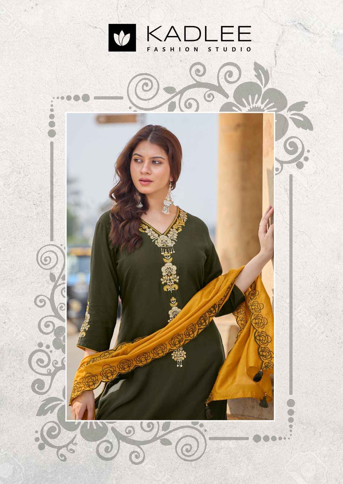 Kadlee Sangini Rayon Weaving Kurti Combo Collection ( 6 Pcs catalog )