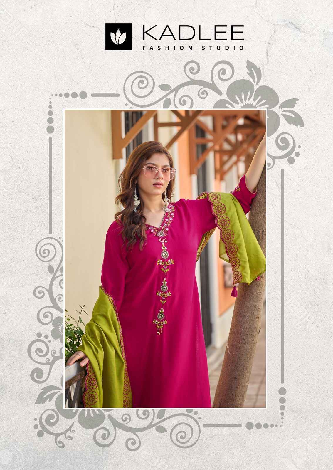 Kadlee Sangini Rayon Weaving Kurti Combo Collection ( 6 Pcs catalog )