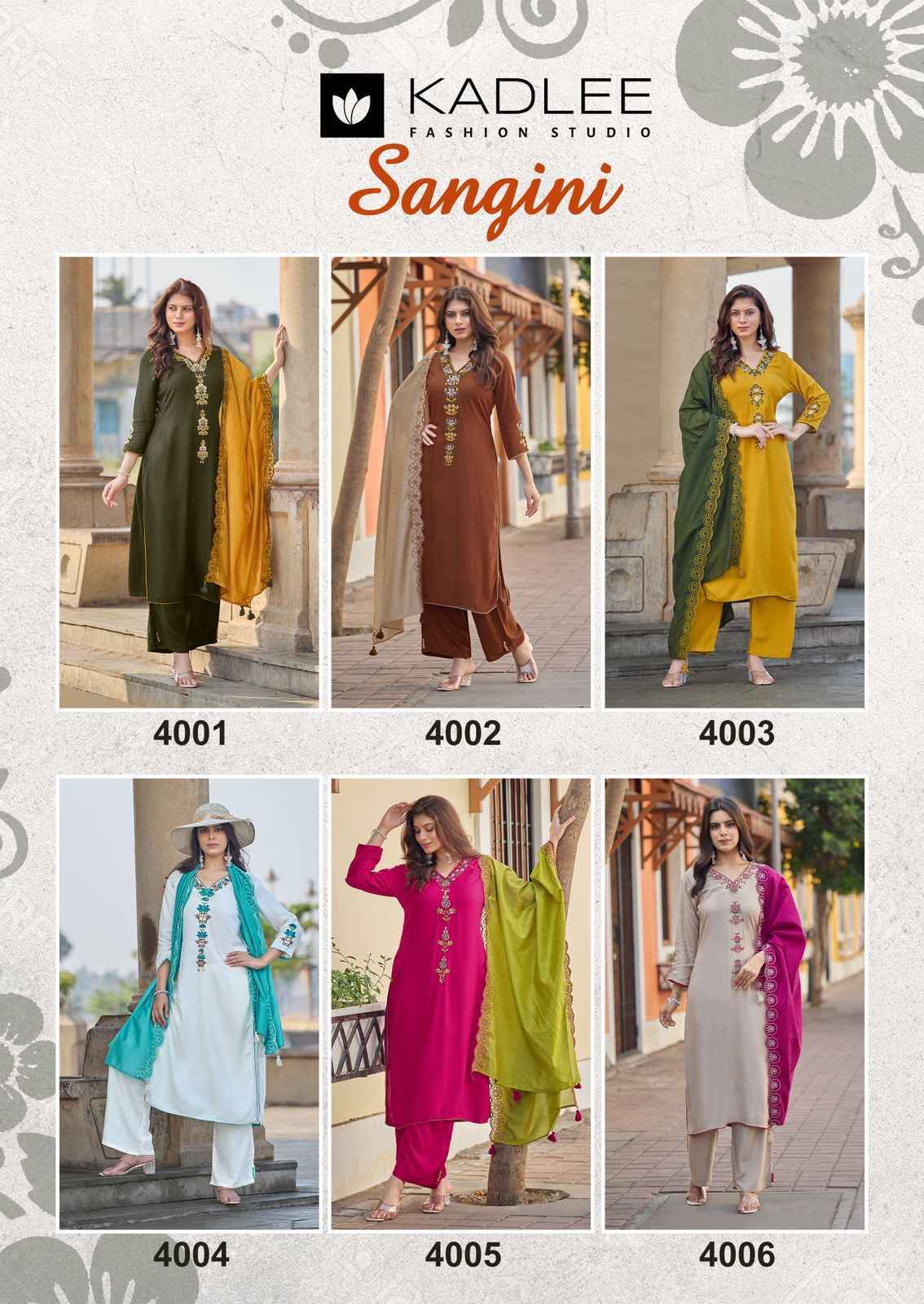 Kadlee Sangini Rayon Weaving Kurti Combo Collection ( 6 Pcs catalog )
