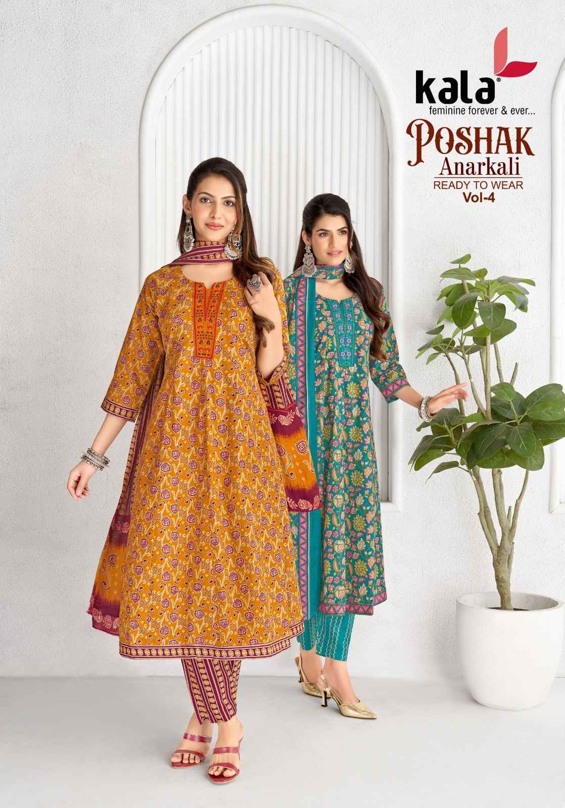 Kala Poshak Vol 5 Readymade Cotton Suit _ Wholesale Factory Price ( 8 Pcs Catalog )