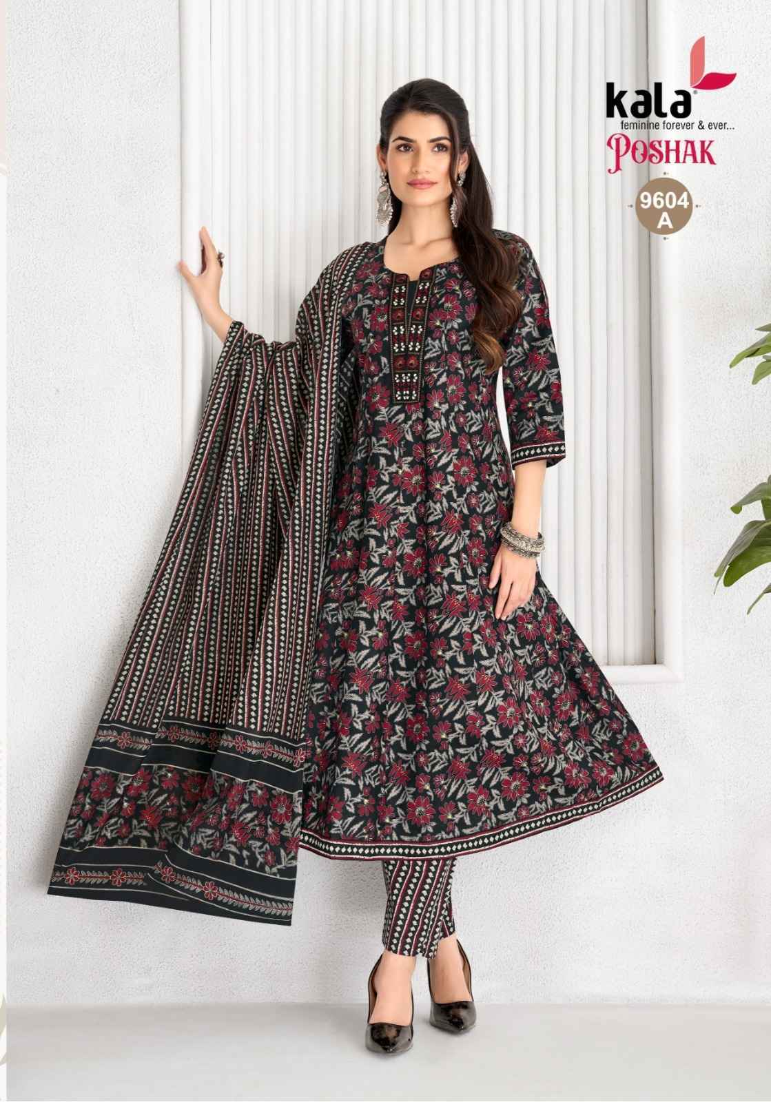 Kala Poshak Vol 5 Readymade Cotton Suit _ Wholesale Factory Price ( 8 Pcs Catalog )