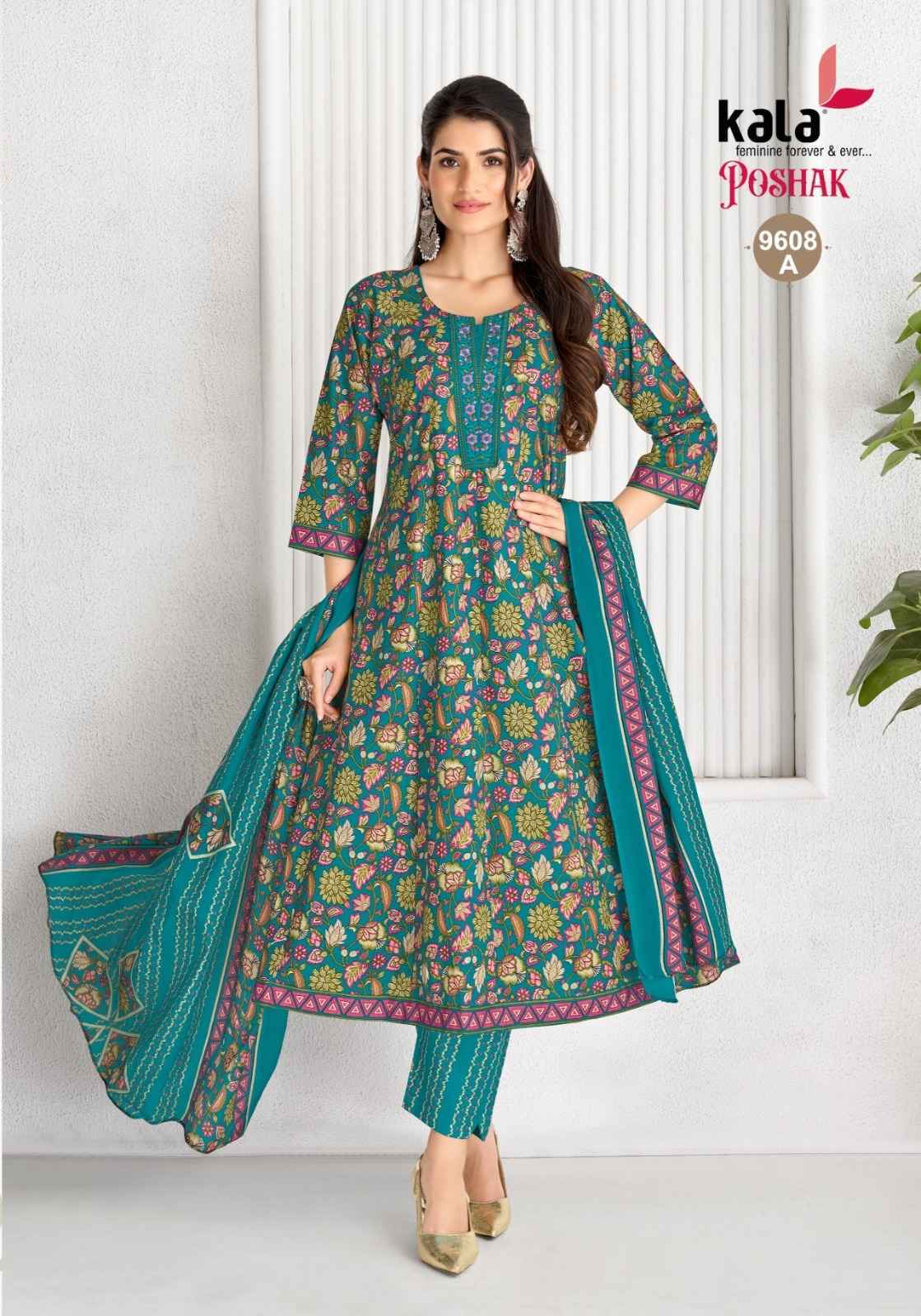 Kala Poshak Vol 5 Readymade Cotton Suit _ Wholesale Factory Price ( 8 Pcs Catalog )