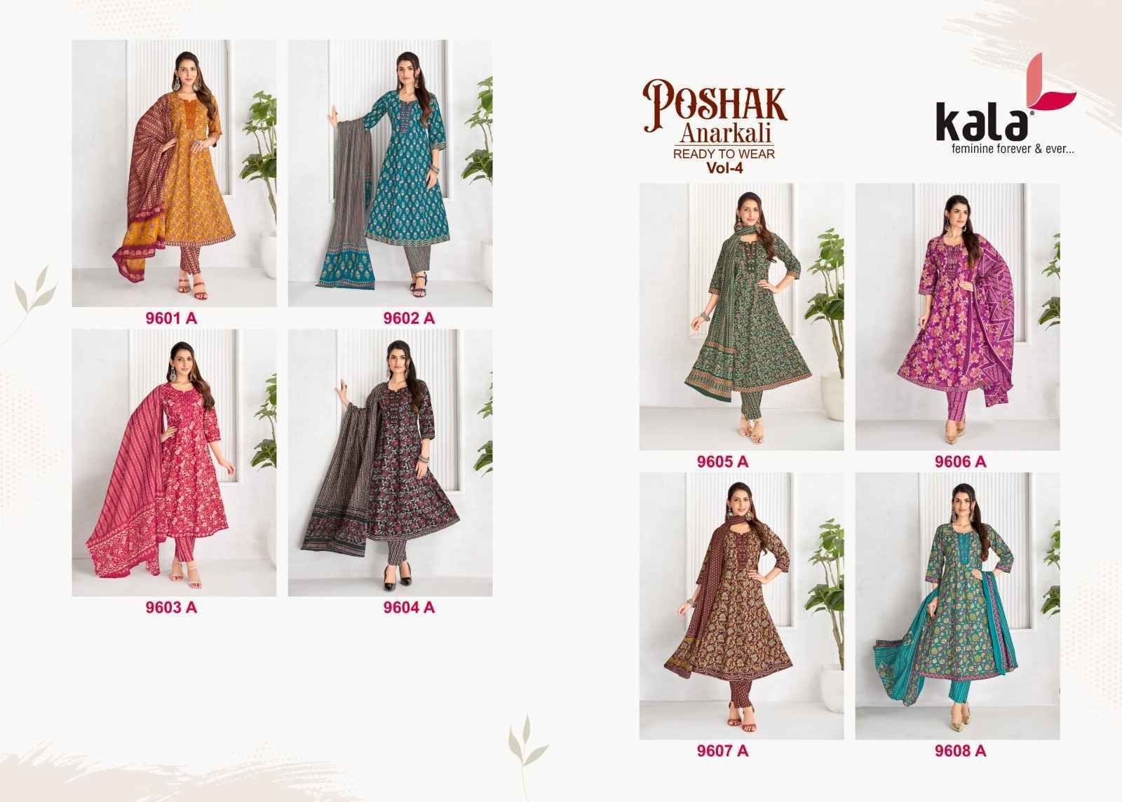 Kala Poshak Vol 5 Readymade Cotton Suit _ Wholesale Factory Price ( 8 Pcs Catalog )