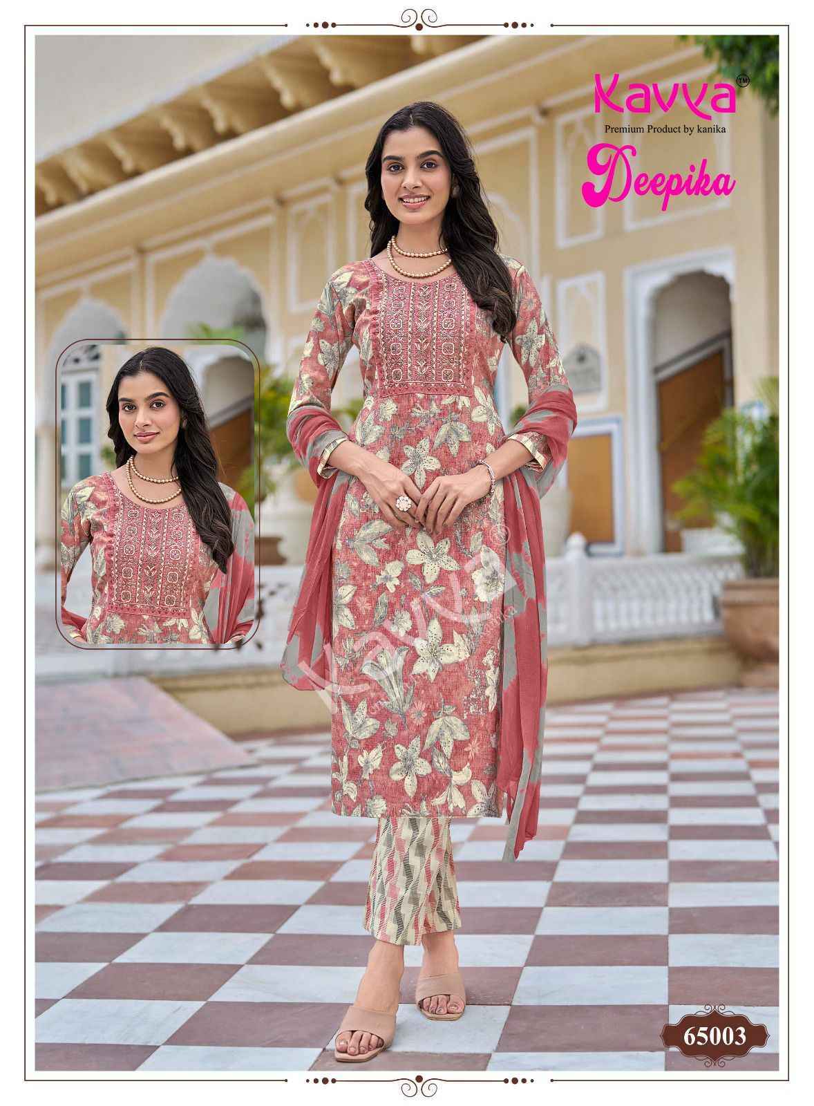Kavya Deepika Vol 65 Capsule Kurti Combo Collection _ Wholesale Factory Rate ( 10 Pcs Catalog )