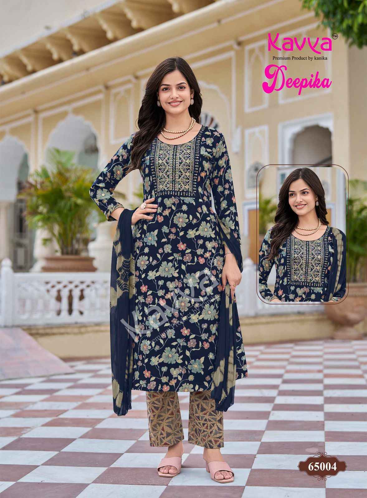 Kavya Deepika Vol 65 Capsule Kurti Combo Collection _ Wholesale Factory Rate ( 10 Pcs Catalog )