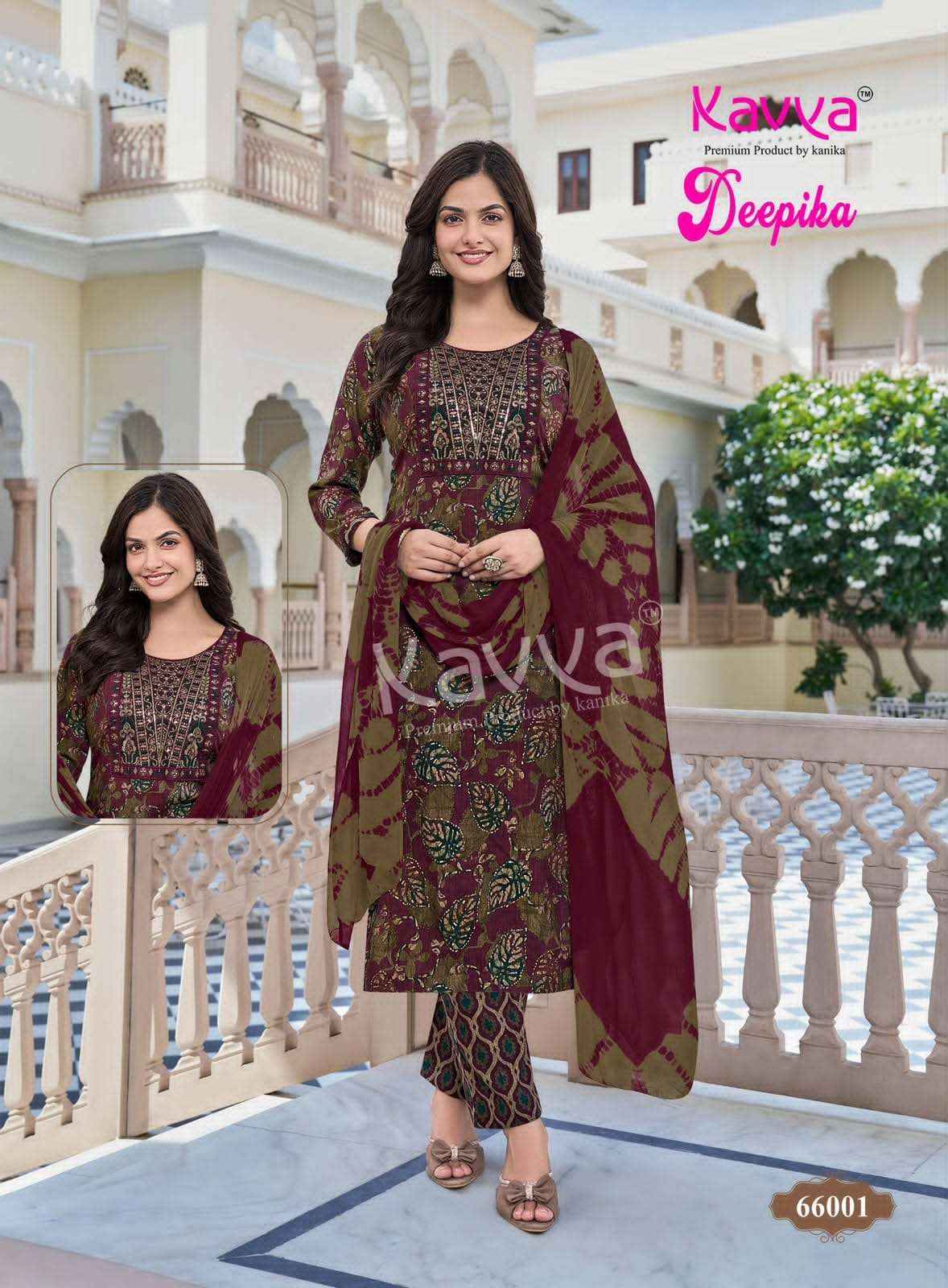 Kavya Deepika Vol 66 Readymade Suits Wholesale Catalogue Surat ( 10 Pcs Catalogue )