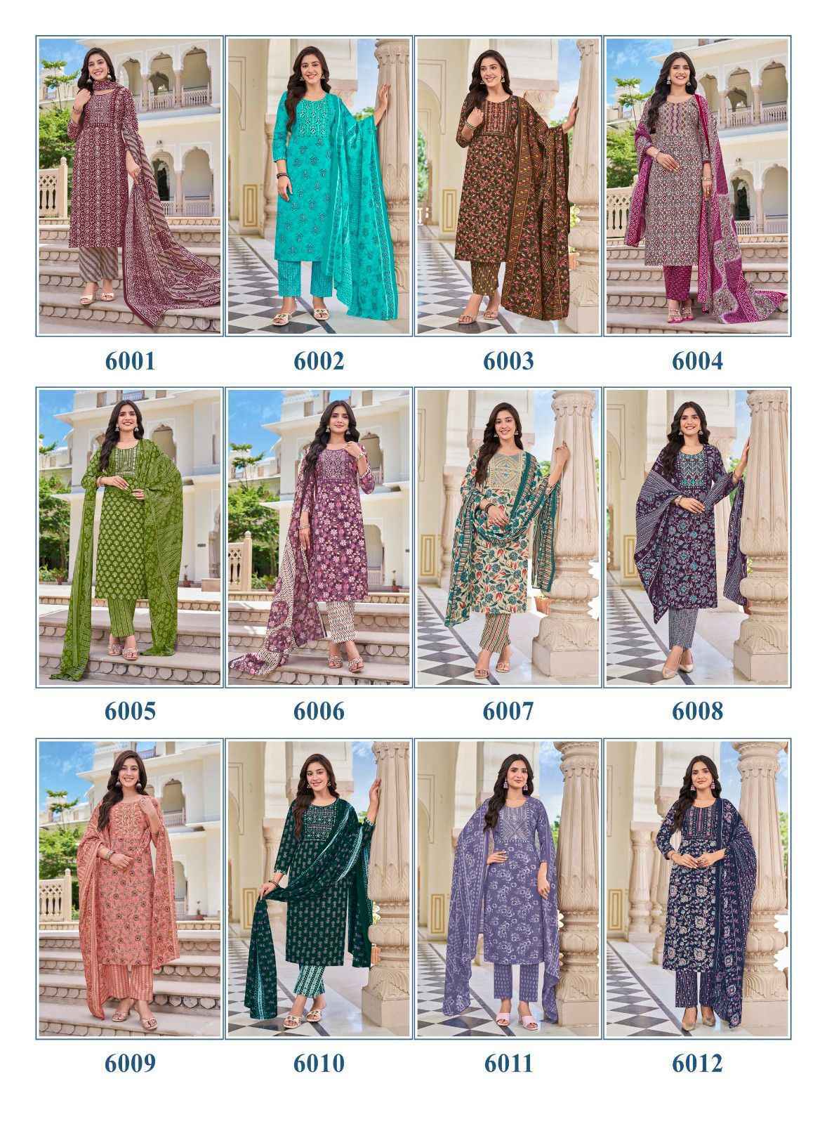 Kavya Kanika Ishita Vol 6 Cotton Kurti Combo Collection _ Wholesale Texteli Rate ( 12 Pcs Catalog )