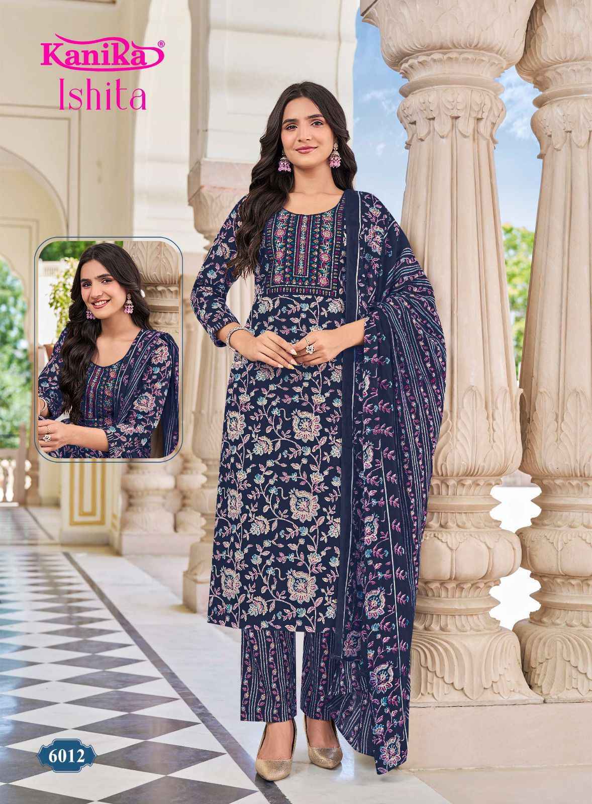 Kavya Kanika Ishita Vol 6 Cotton Kurti Combo Collection _ Wholesale Texteli Rate ( 12 Pcs Catalog )