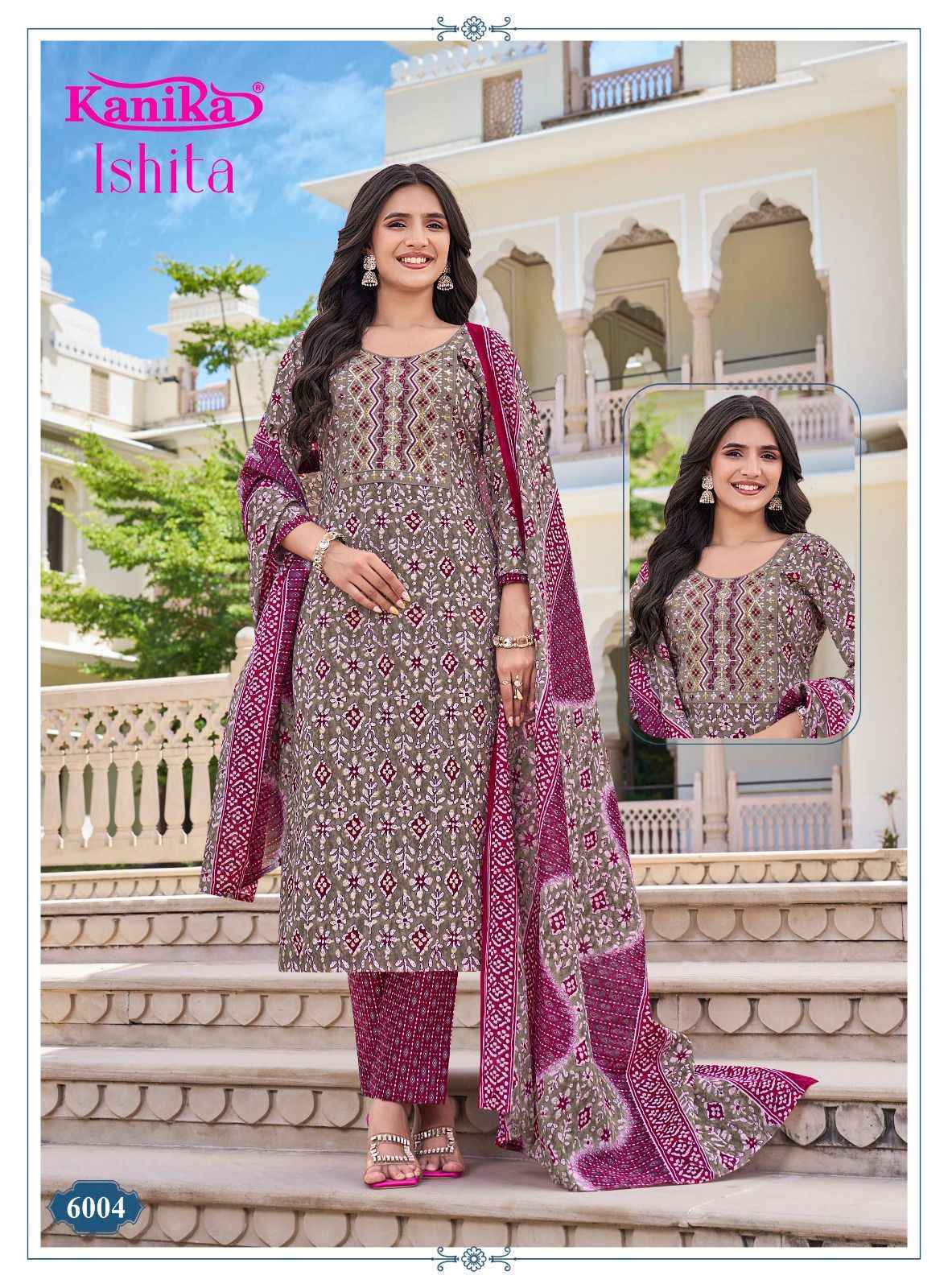 Kavya Kanika Ishita Vol 6 Cotton Kurti Combo Collection _ Wholesale Texteli Rate ( 12 Pcs Catalog )