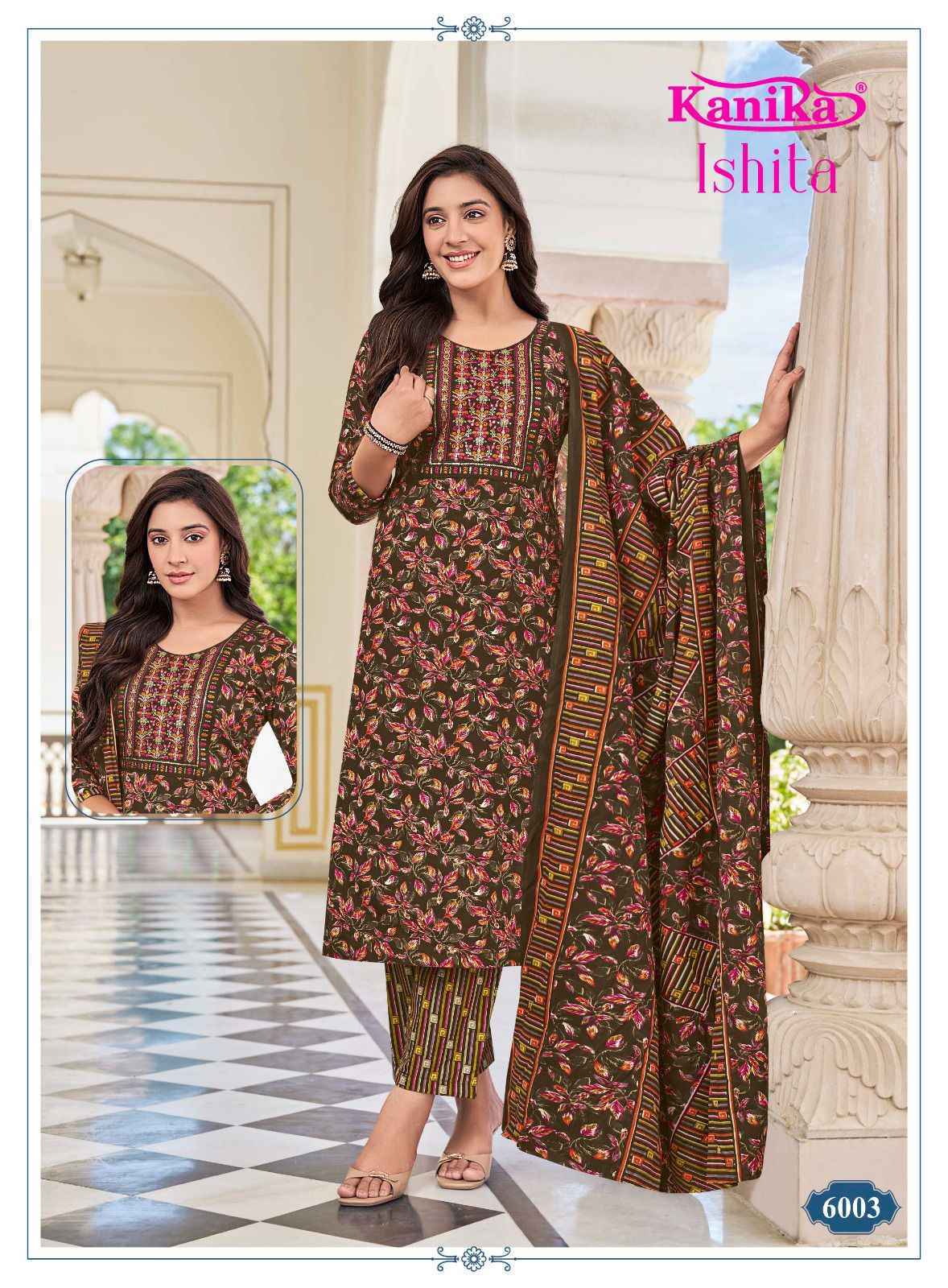 Kavya Kanika Ishita Vol 6 Cotton Kurti Combo Collection _ Wholesale Texteli Rate ( 12 Pcs Catalog )
