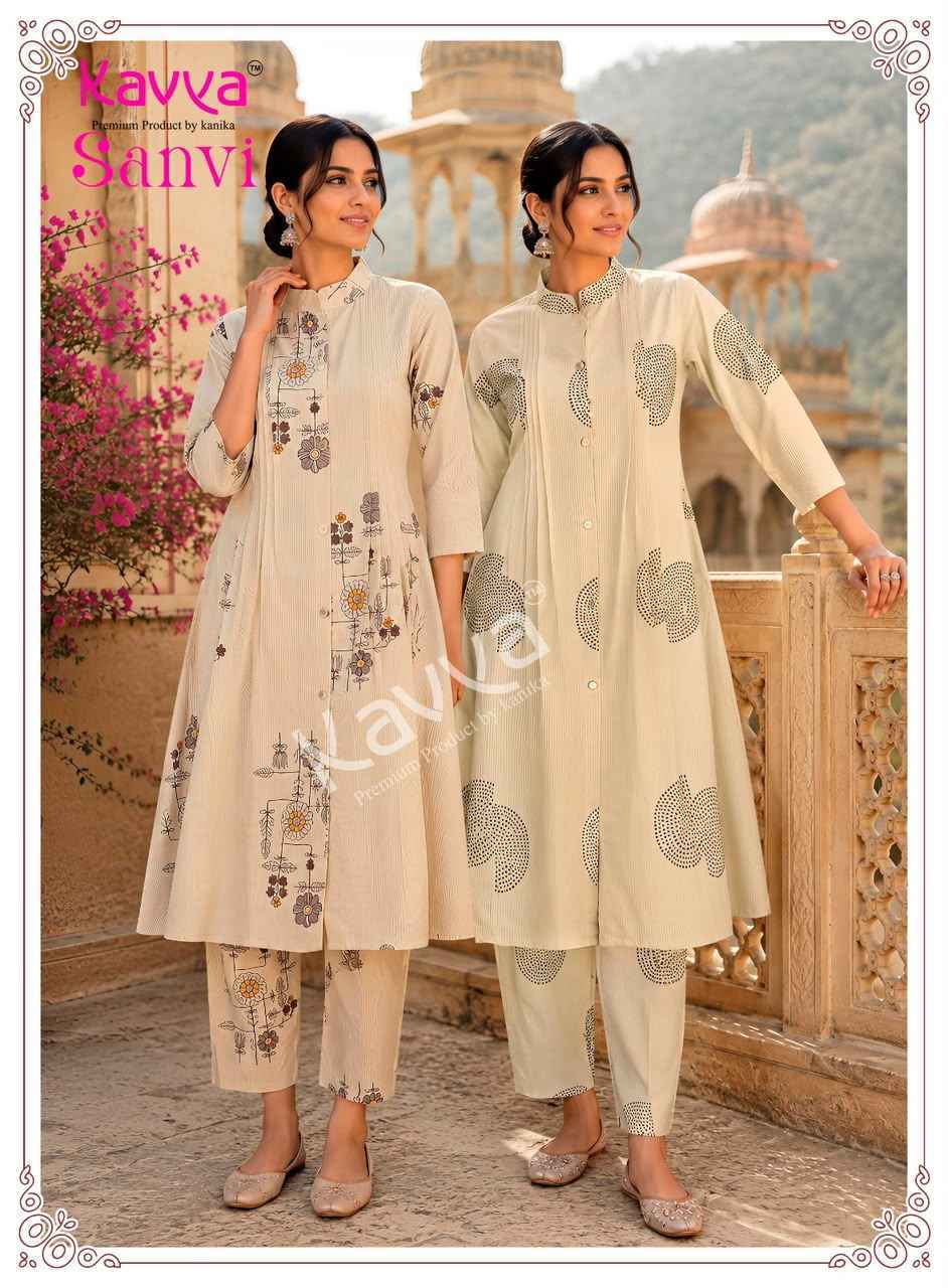 Kavya Sanvi Vol 4 Cotton Co Ord Set Wholesale Online Shopping ( 10 pcs Catalogue )
