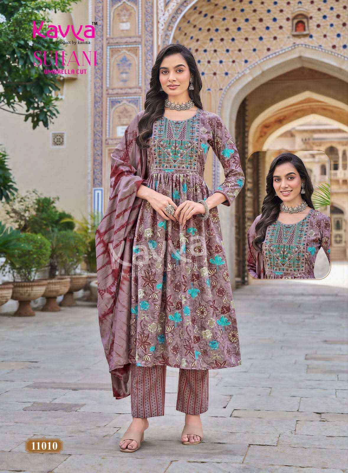 Kavya Suhani Vol 11 Readymade Suits Wholesale Price ( 10 Pcs Catalogue )