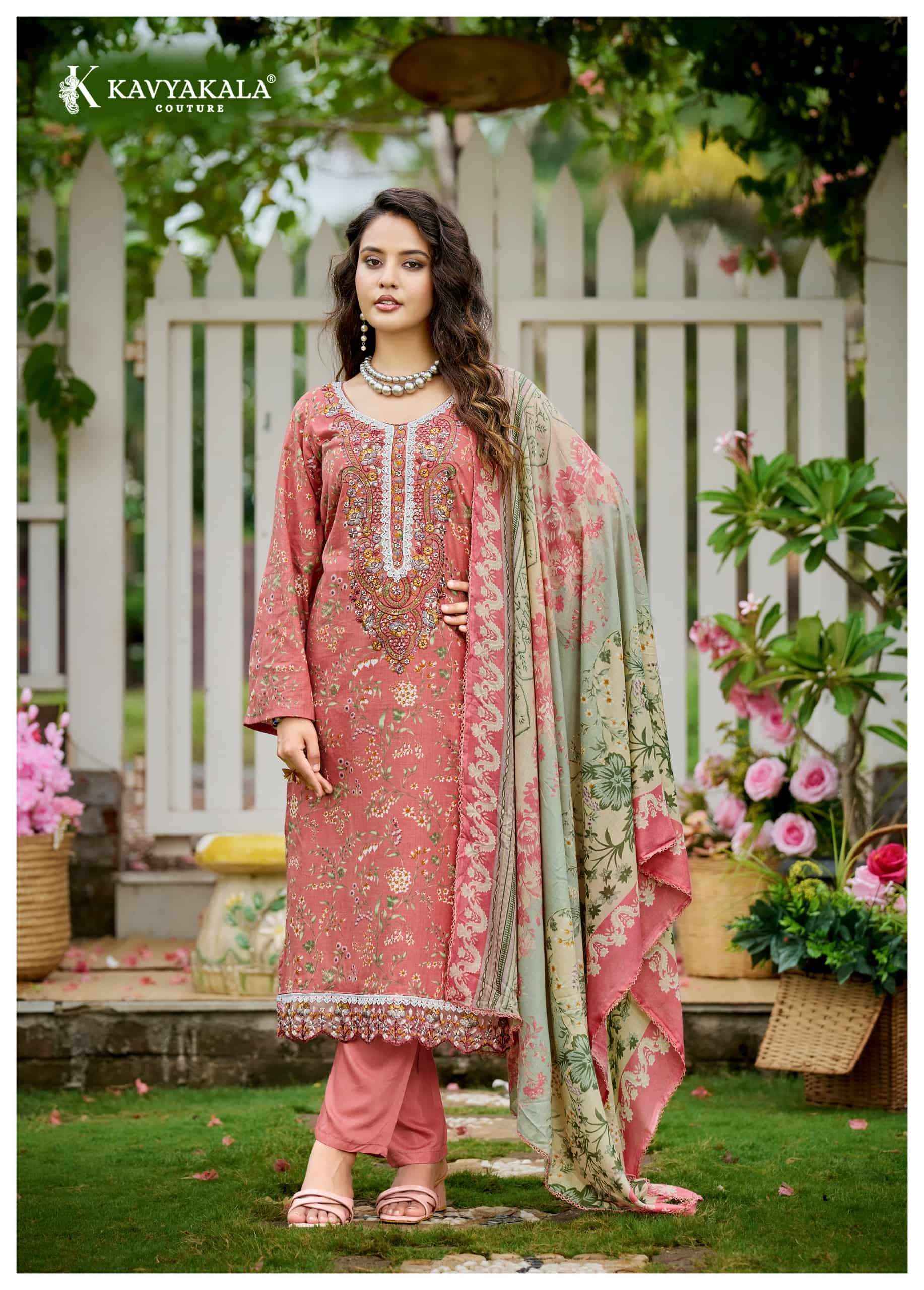 Kavyakala Rihaana Vol 16 Wholesale Dress Material Online Shopping ( 8 Pcs Catalogue )