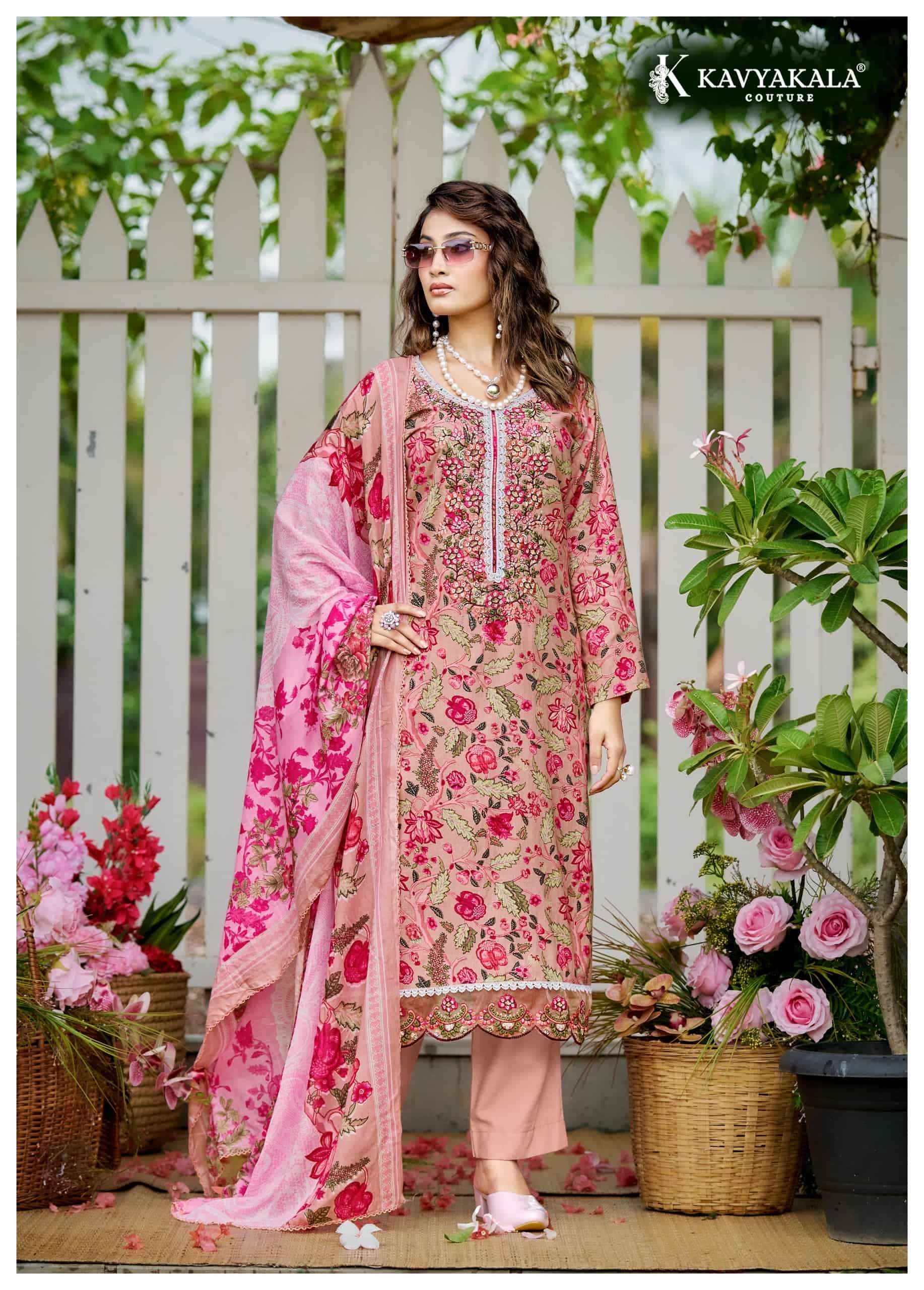Kavyakala Rihaana Vol 16 Wholesale Dress Material Online Shopping ( 8 Pcs Catalogue )