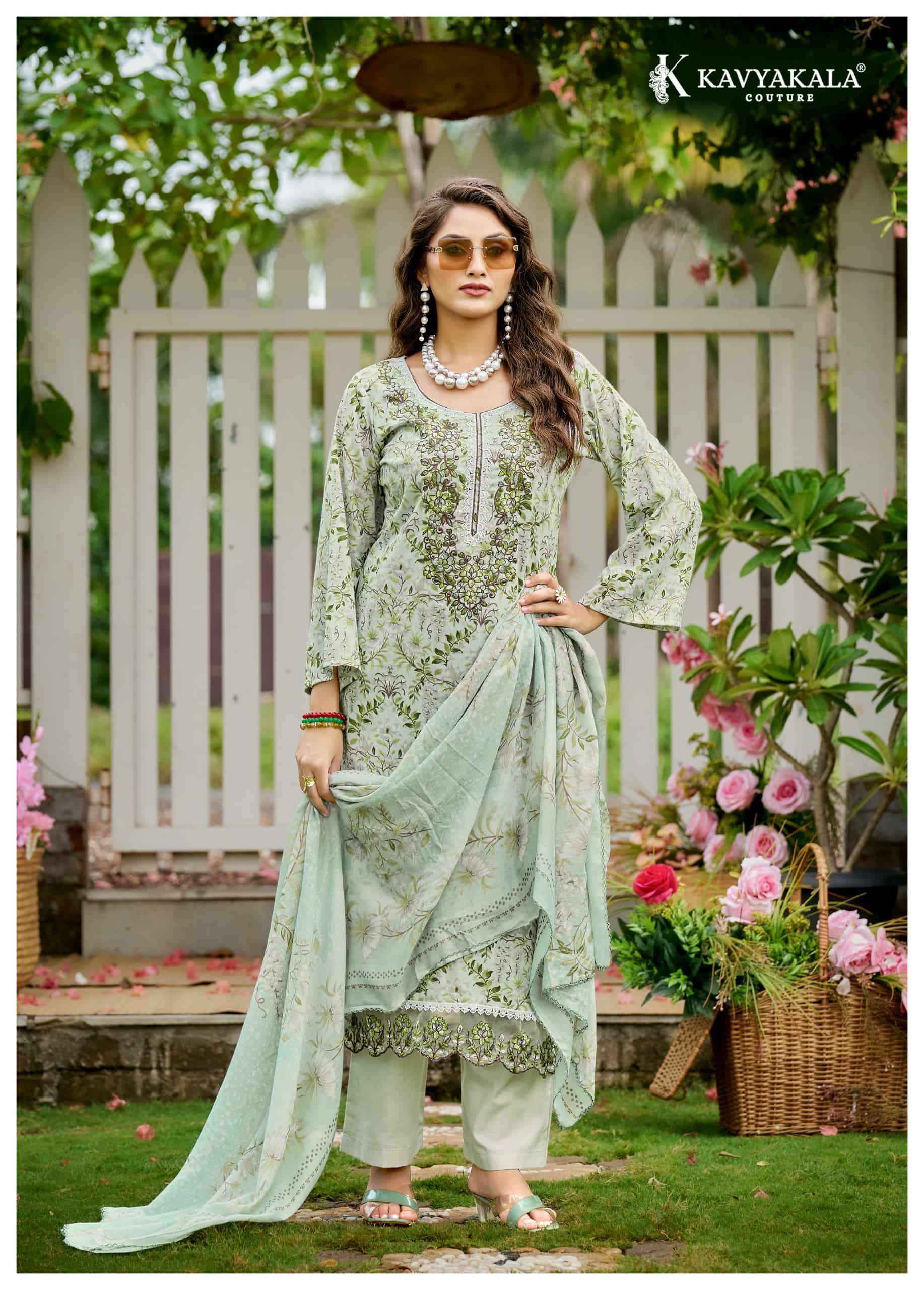 Kavyakala Rihaana Vol 16 Wholesale Dress Material Online Shopping ( 8 Pcs Catalogue )