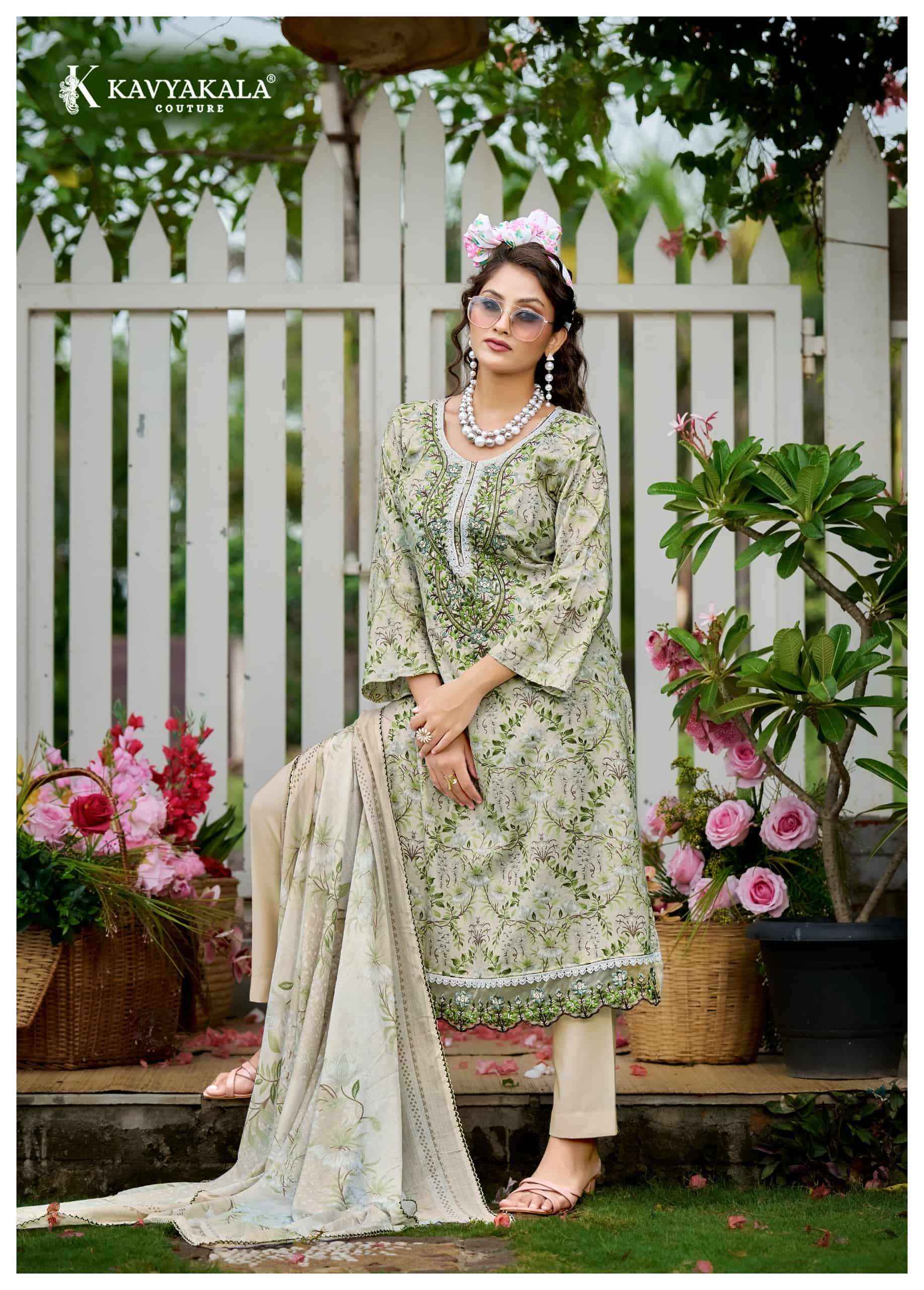 Kavyakala Rihaana Vol 16 Wholesale Dress Material Online Shopping ( 8 Pcs Catalogue )