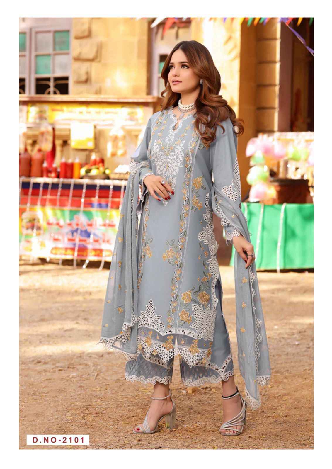Keval Fab Ellija B Vol 21 Cotton pakistani suits wholesale price ( 6 pcs Catalogue )