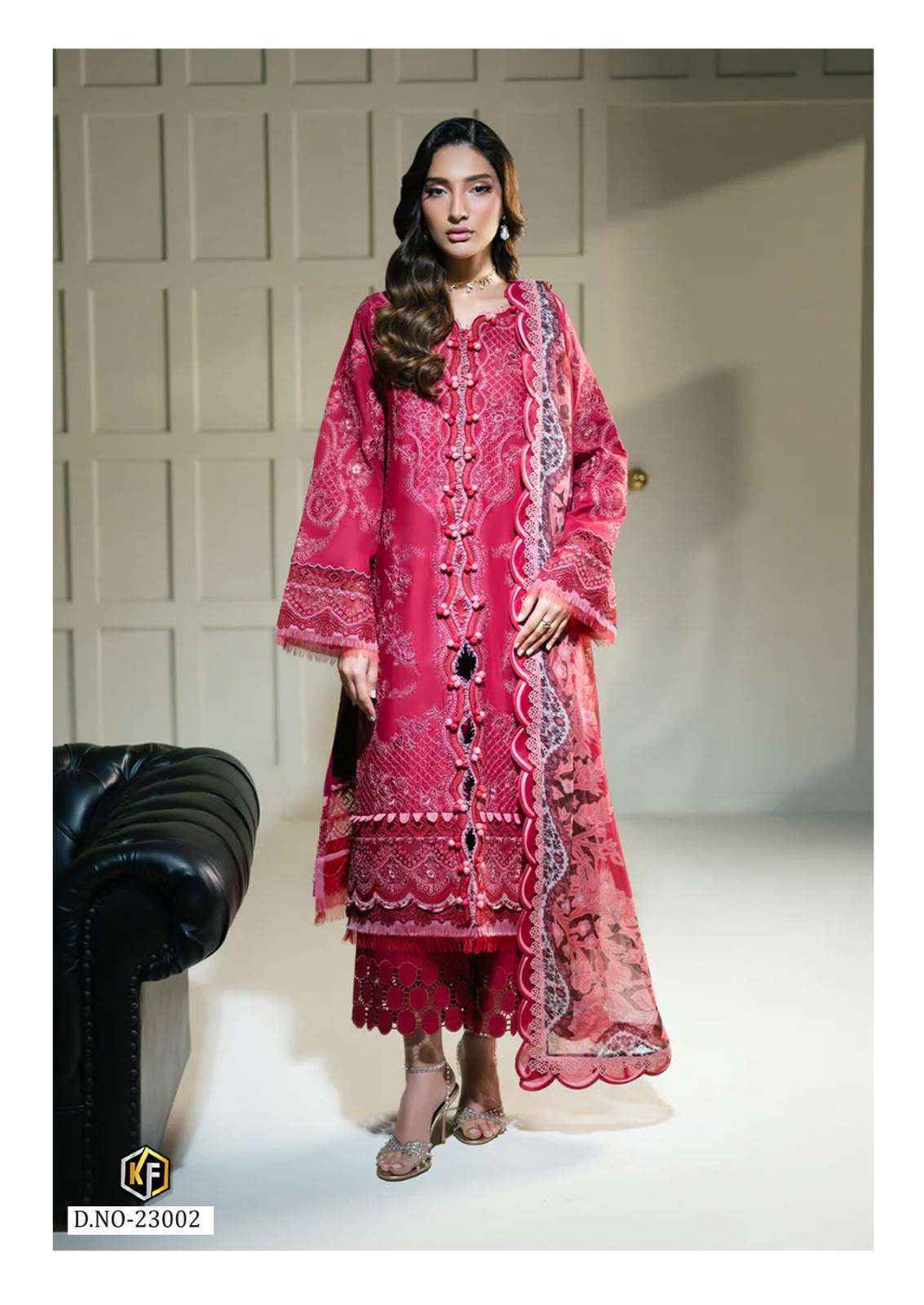 Keval Fab K Kasha Vol-23 Cotton Dress Material, Wholesale Pakistani Dresses ( 6 pc Catalog )