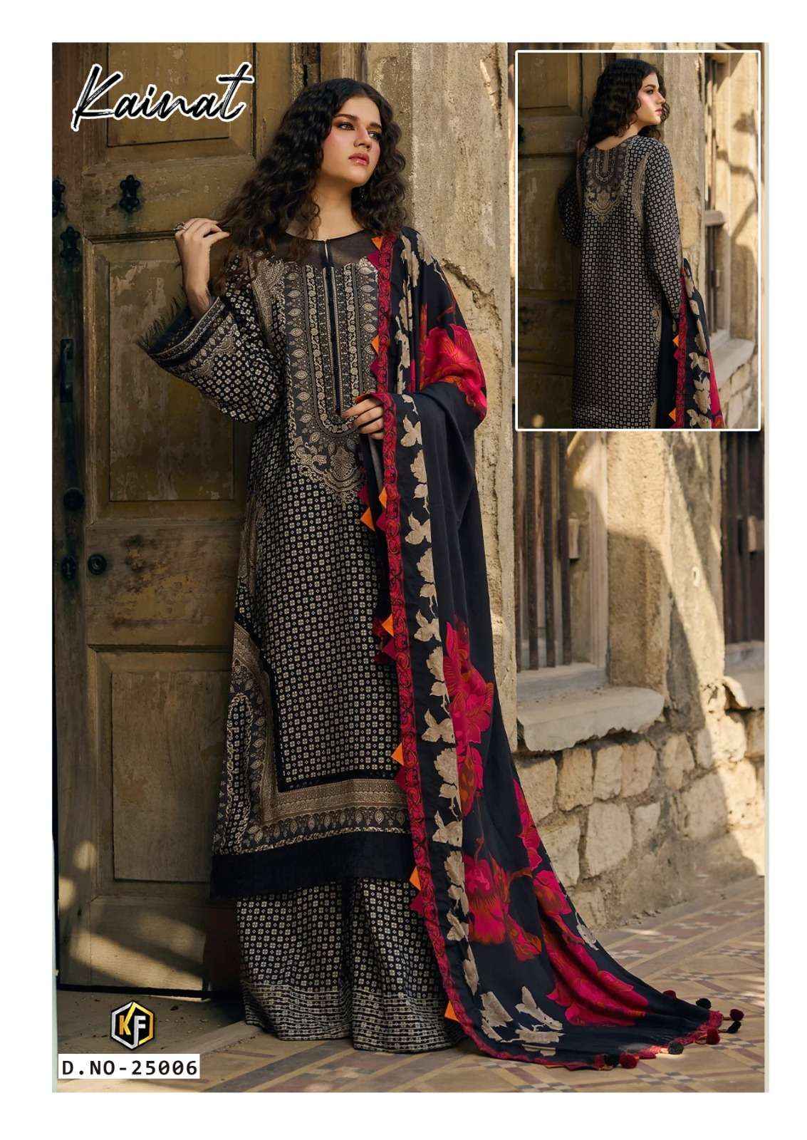 Keval Fab Kainat Vol 25 Readymade Pakistani Suits Wholesale Price ( 6 Pcs Catalogue )