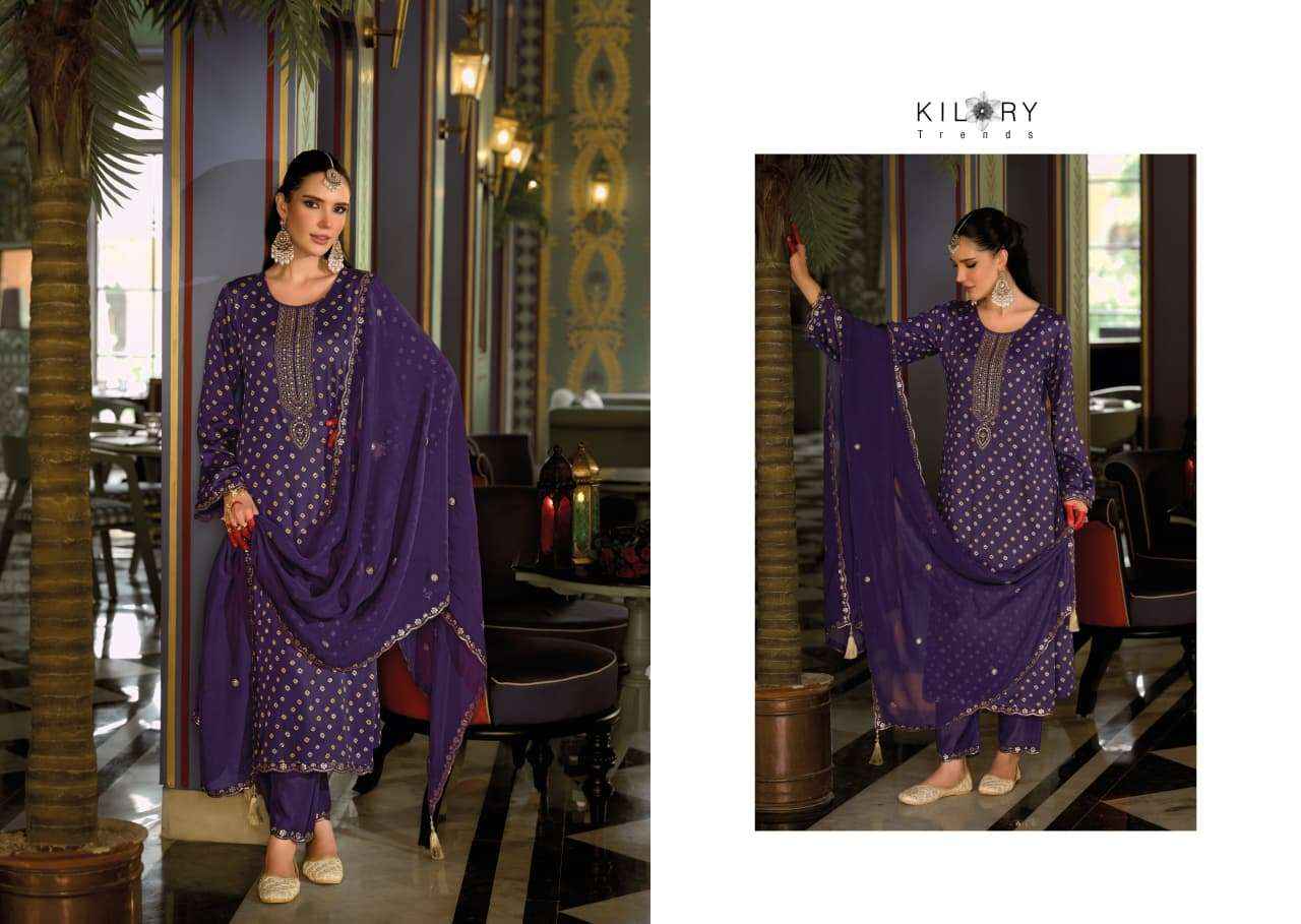 Kilory Sone Ki Dor Pure Gajji Silk Latest Suit Suits Wholesale Catalogue Price ( 4 Pcs Catalogue )