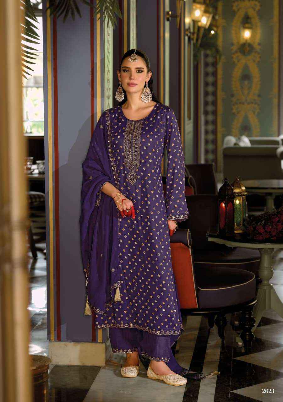 Kilory Sone Ki Dor Pure Gajji Silk Latest Suit Suits Wholesale Catalogue Price ( 4 Pcs Catalogue )