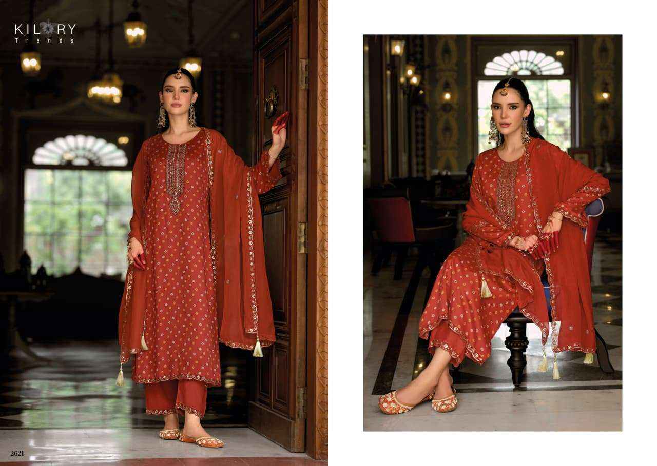 Kilory Sone Ki Dor Pure Gajji Silk Latest Suit Suits Wholesale Catalogue Price ( 4 Pcs Catalogue )
