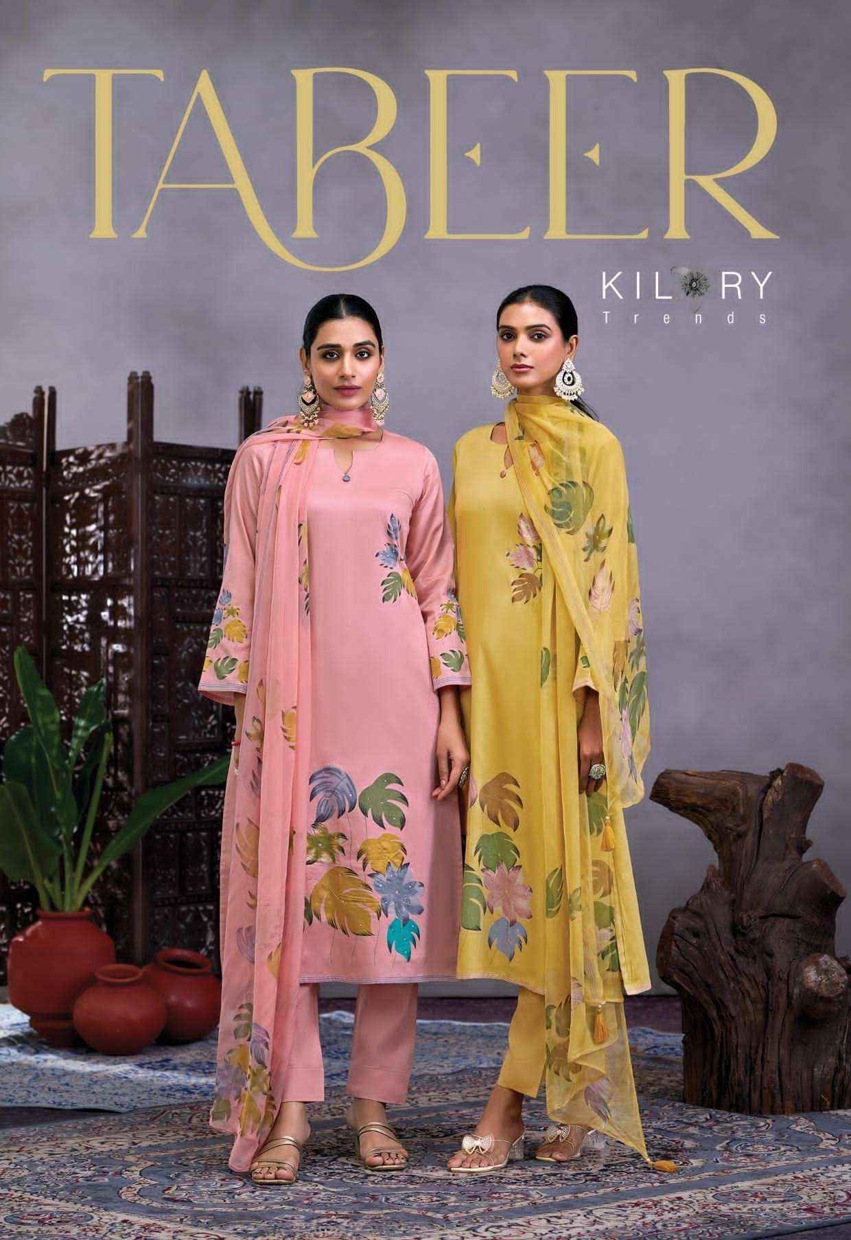 Kilory Tabeer Premium Designs Cotton Dress Material _ Wholesale Factory Rate  ( 4 Pcs Catalog )