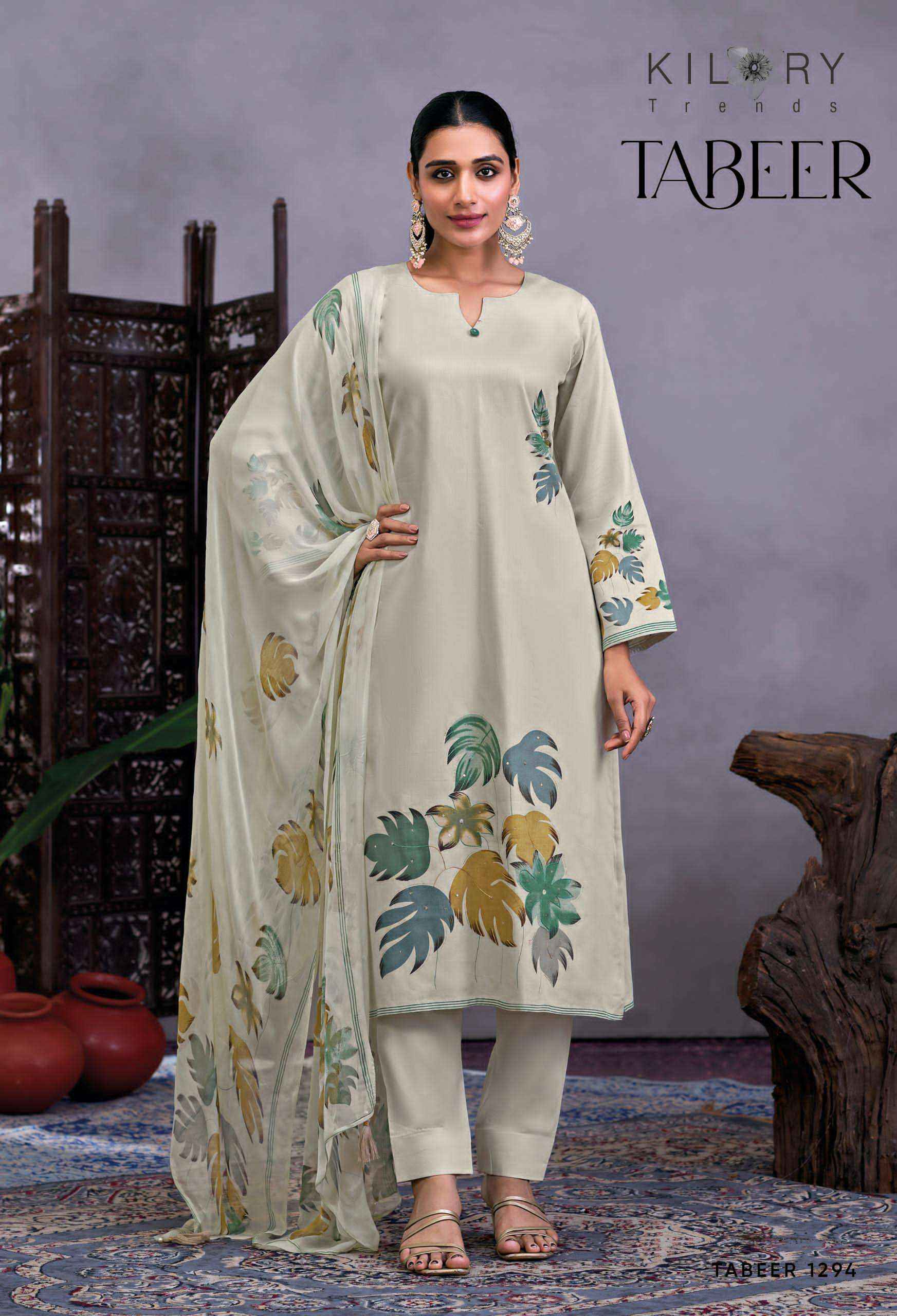 Kilory Tabeer Premium Designs Cotton Dress Material _ Wholesale Factory Rate  ( 4 Pcs Catalog )